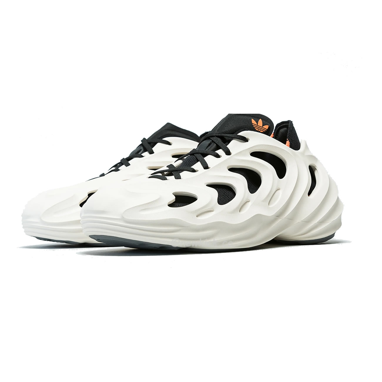 Adidas Adifom Q Wonder White Core Black Orange Grey (34) - www.kitistry.com