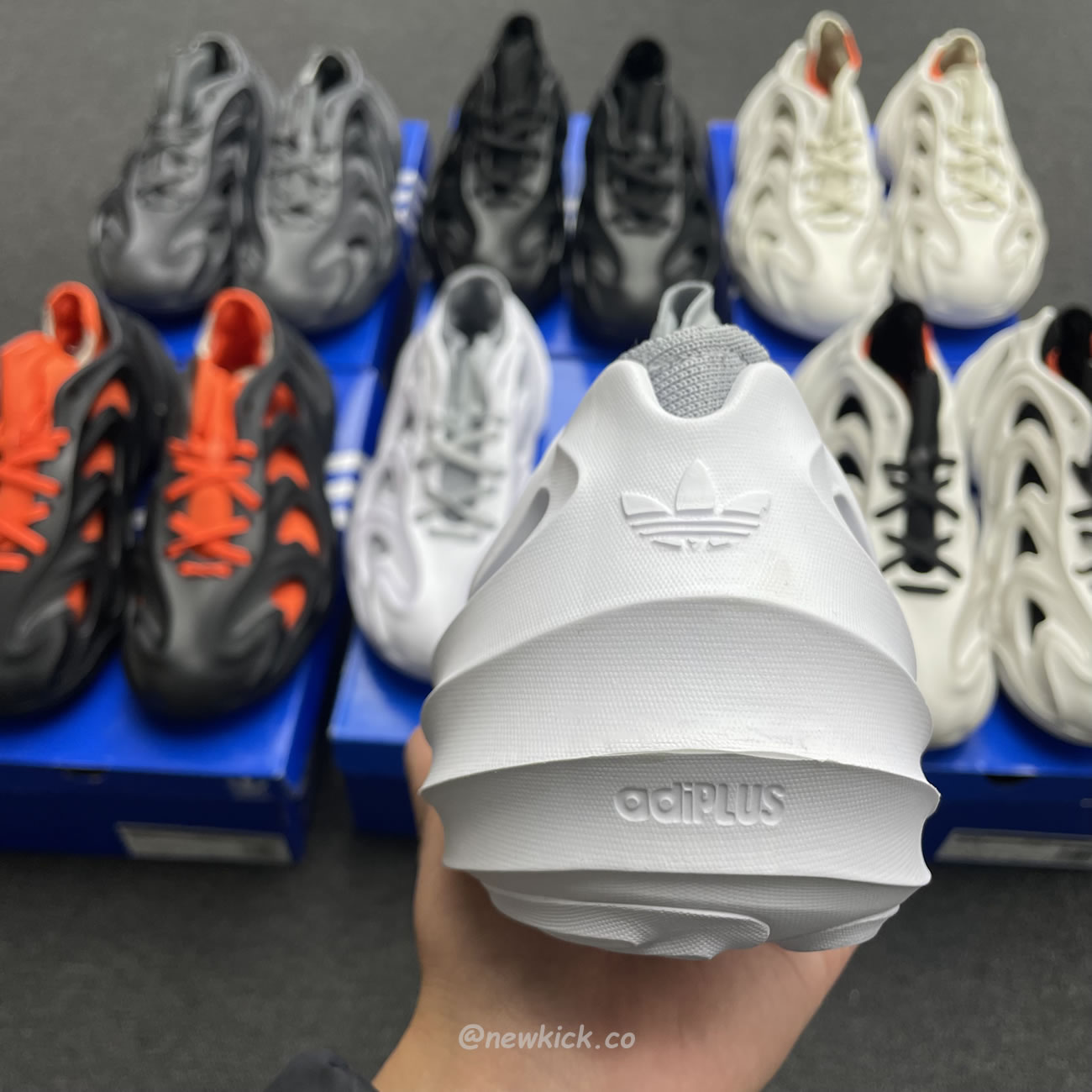 Adidas Adifom Q Wonder White Core Black Orange Grey (8) - www.kitistry.com