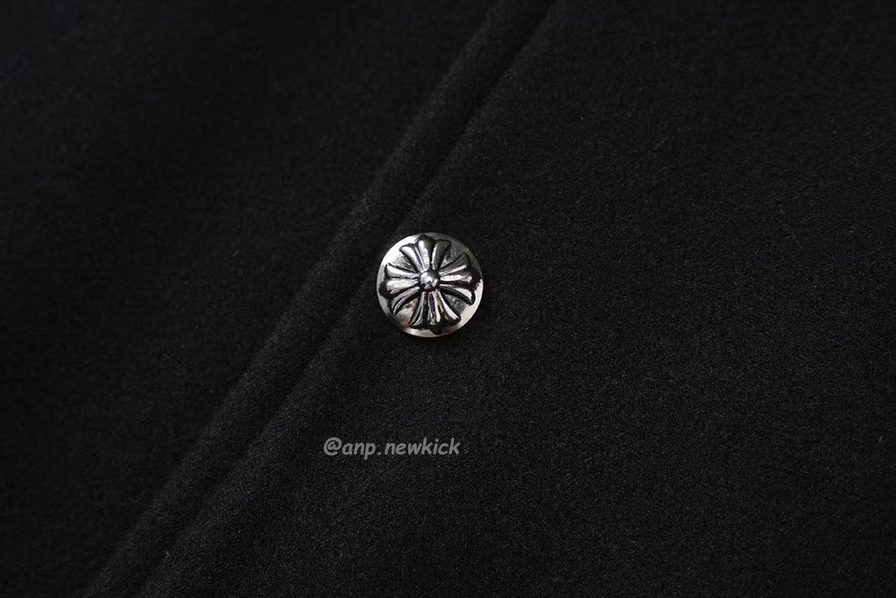 Chrome Hearts Patchwork Baseball Cross Jacket Black White (2) - www.kitistry.com Chrome Hearts Patchwork Baseball Cross Jacket Black White (2) - www.kitistry.com