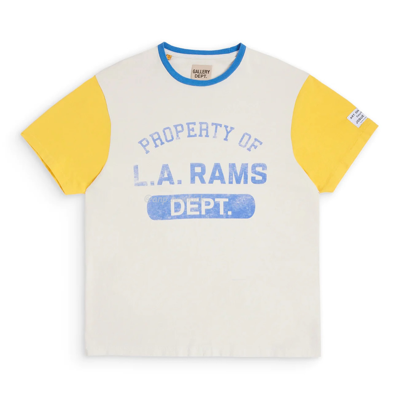 Gallery Dept X La Rams Color Block Tee Rams Co Branded Old Print Contrast Short Sleeve T Shirt (4) - www.kitistry.com Gallery Dept X La Rams Color Block Tee Rams Co Branded Old Print Contrast Short Sleeve T Shirt (4) - www.kitistry.com