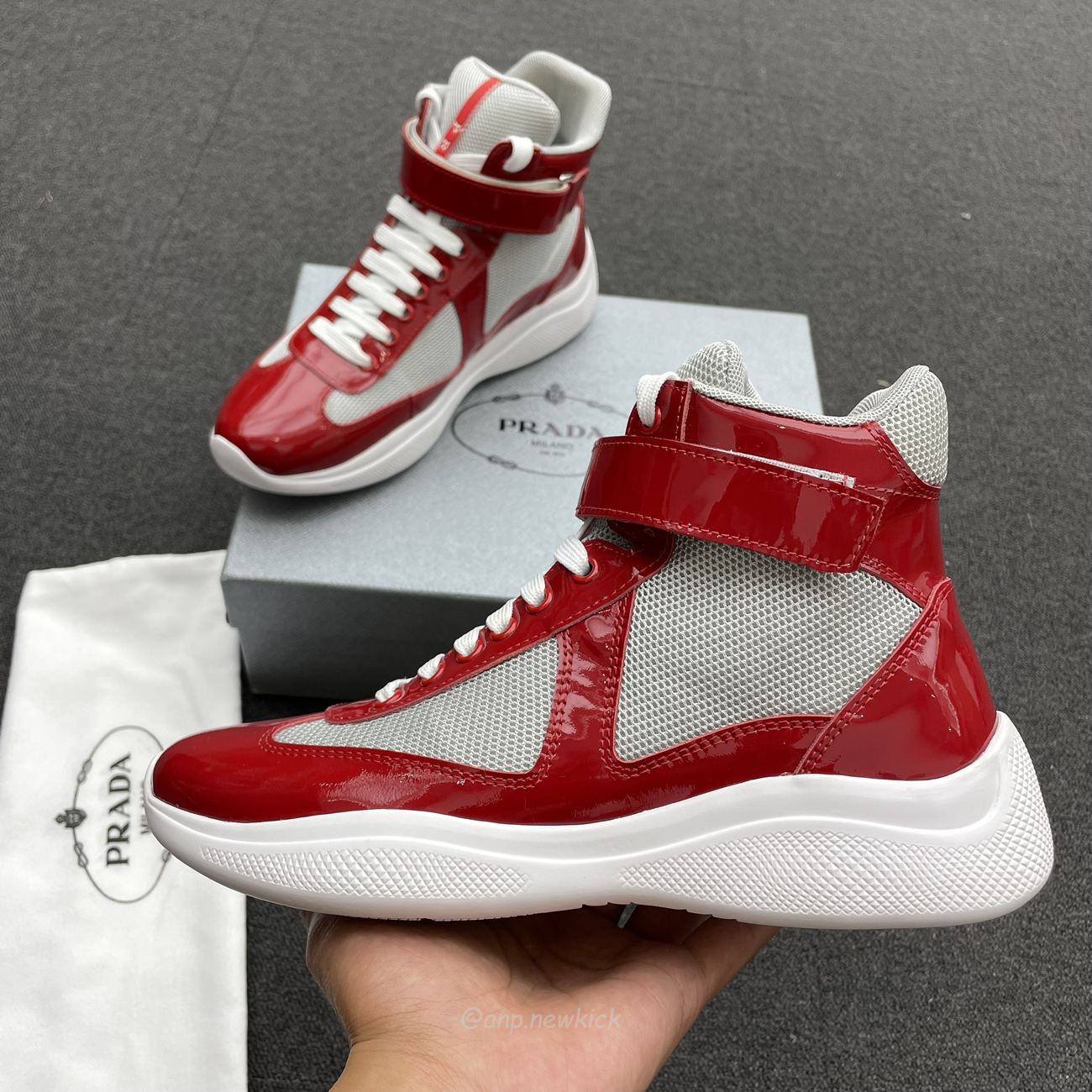Prada Americas Cup High Top Sneakers (4) - www.kitistry.com Prada Americas Cup High Top Sneakers (4) - www.kitistry.com