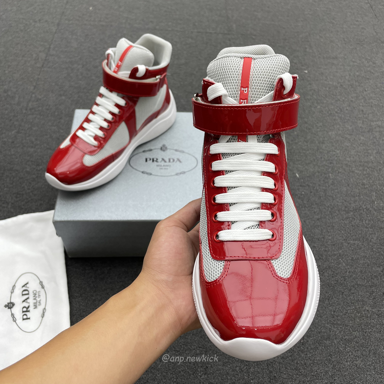 Prada Americas Cup High Top Sneakers (7) - www.kitistry.com Prada Americas Cup High Top Sneakers (7) - www.kitistry.com