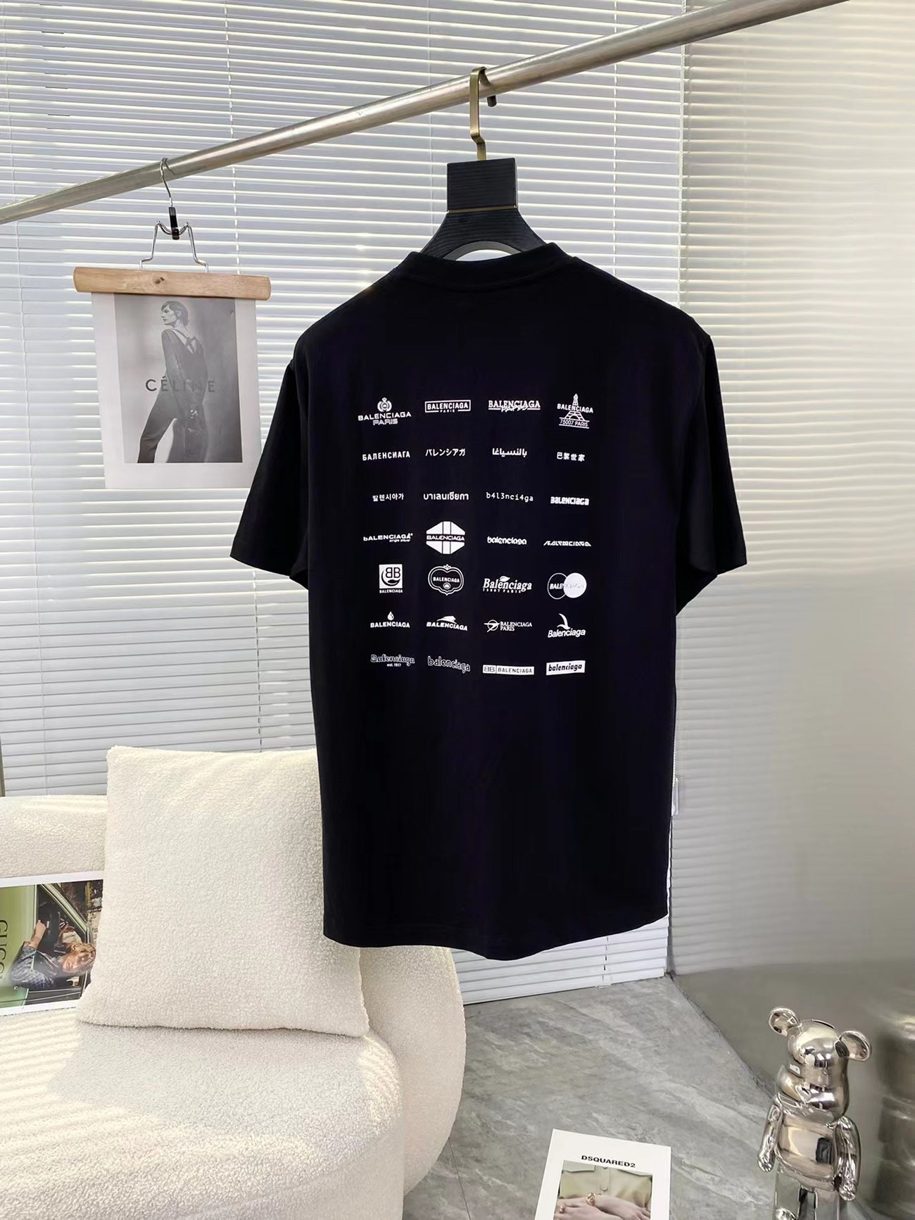 Balenciaga Archives Logo Printed Cotton T Shirt (5) - www.kitistry.com Balenciaga Archives Logo Printed Cotton T Shirt (5) - www.kitistry.com