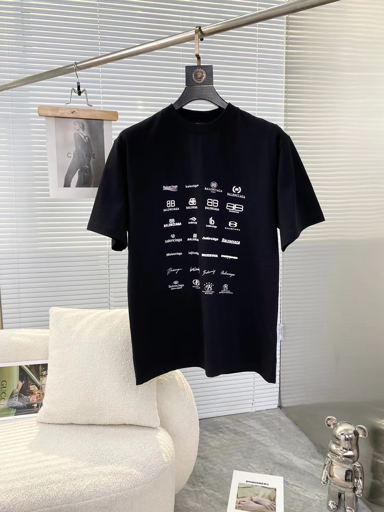 Balenciaga Archives Logo Printed Cotton T Shirt (9) - www.kitistry.com Balenciaga Archives Logo Printed Cotton T Shirt (9) - www.kitistry.com
