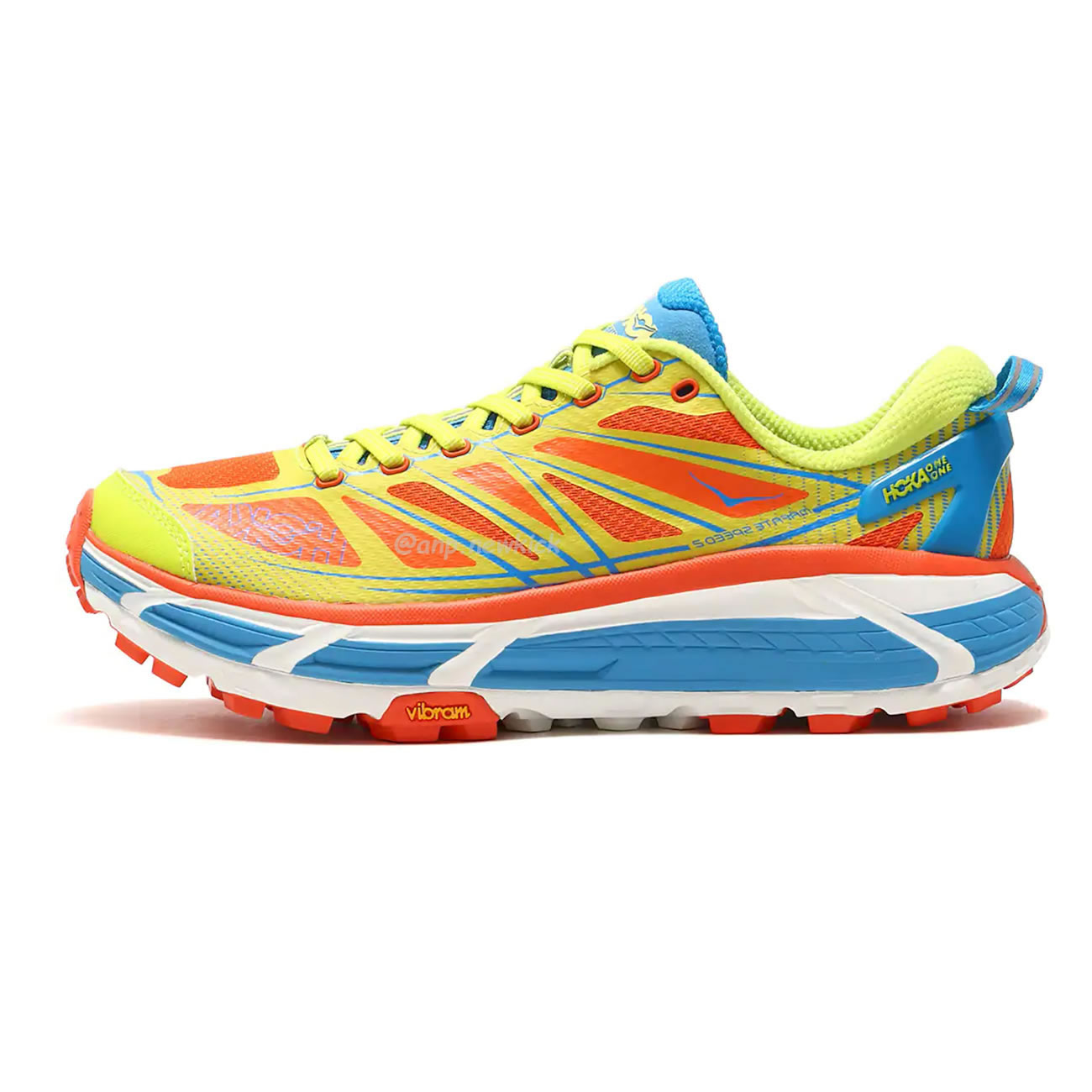 Hoka One One Mafate Speed 2 Black Castlerock 1126851 Bcstl (11) - www.kitistry.com