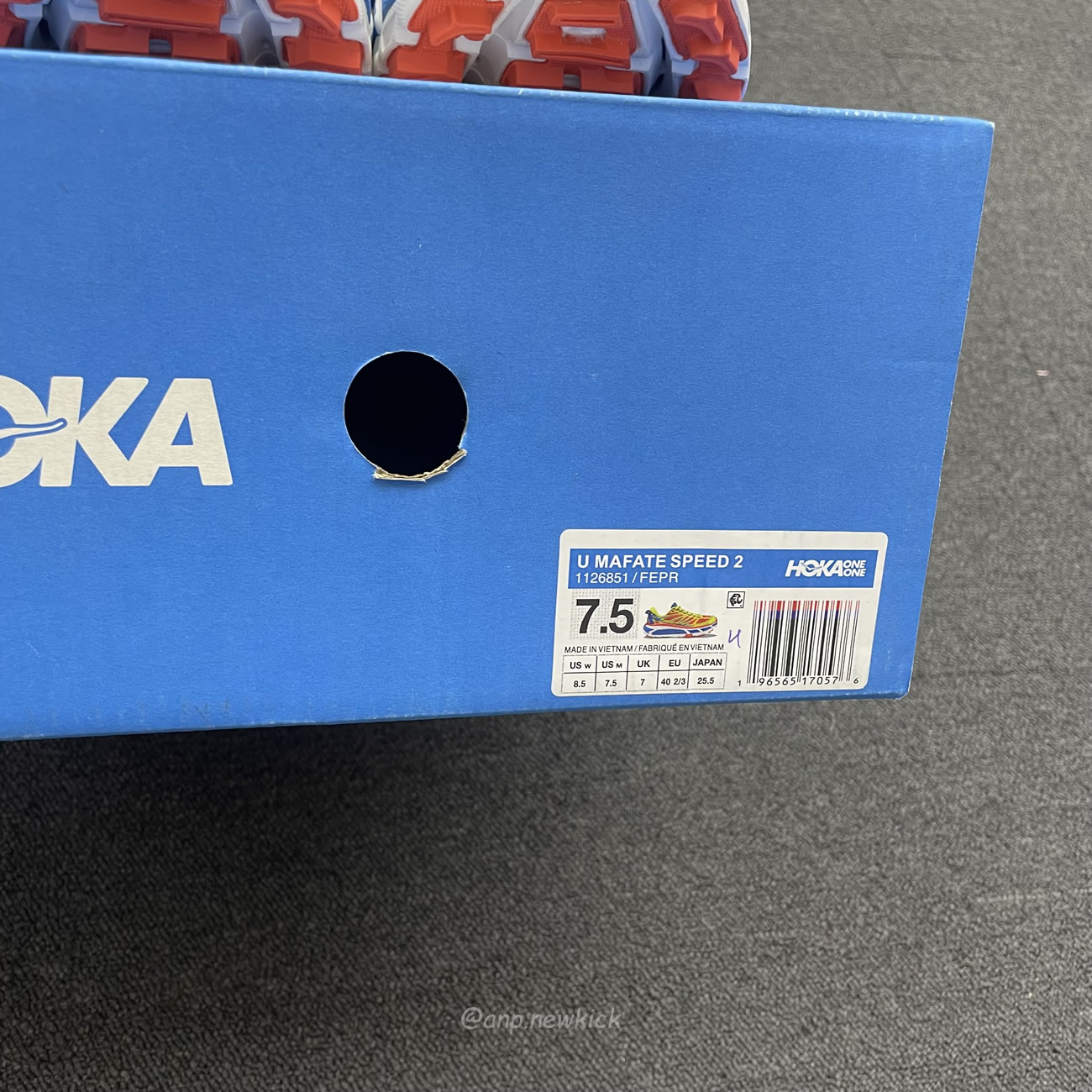 Hoka One One Mafate Speed 2 Black Castlerock 1126851 Bcstl (17) - www.kitistry.com