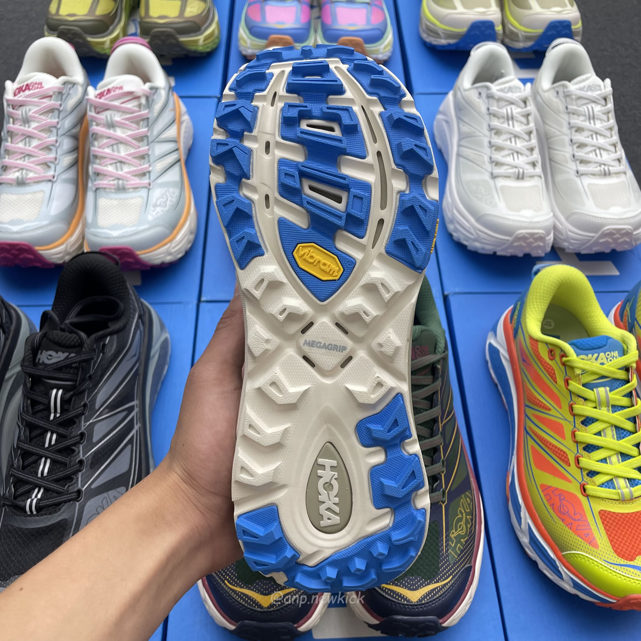 Hoka One One Mafate Speed 2 Black Castlerock 1126851 Bcstl (20) - www.kitistry.com