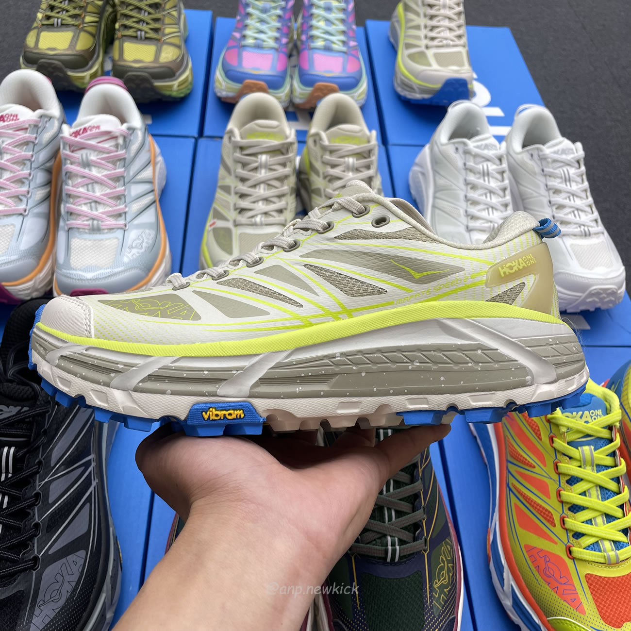 Hoka One One Mafate Speed 2 Black Castlerock 1126851 Bcstl (25) - www.kitistry.com