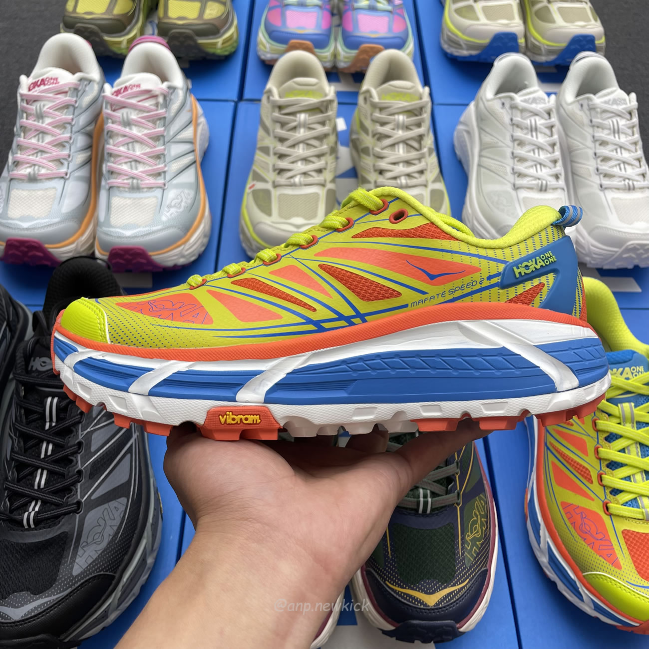 Hoka One One Mafate Speed 2 Black Castlerock 1126851 Bcstl (27) - www.kitistry.com