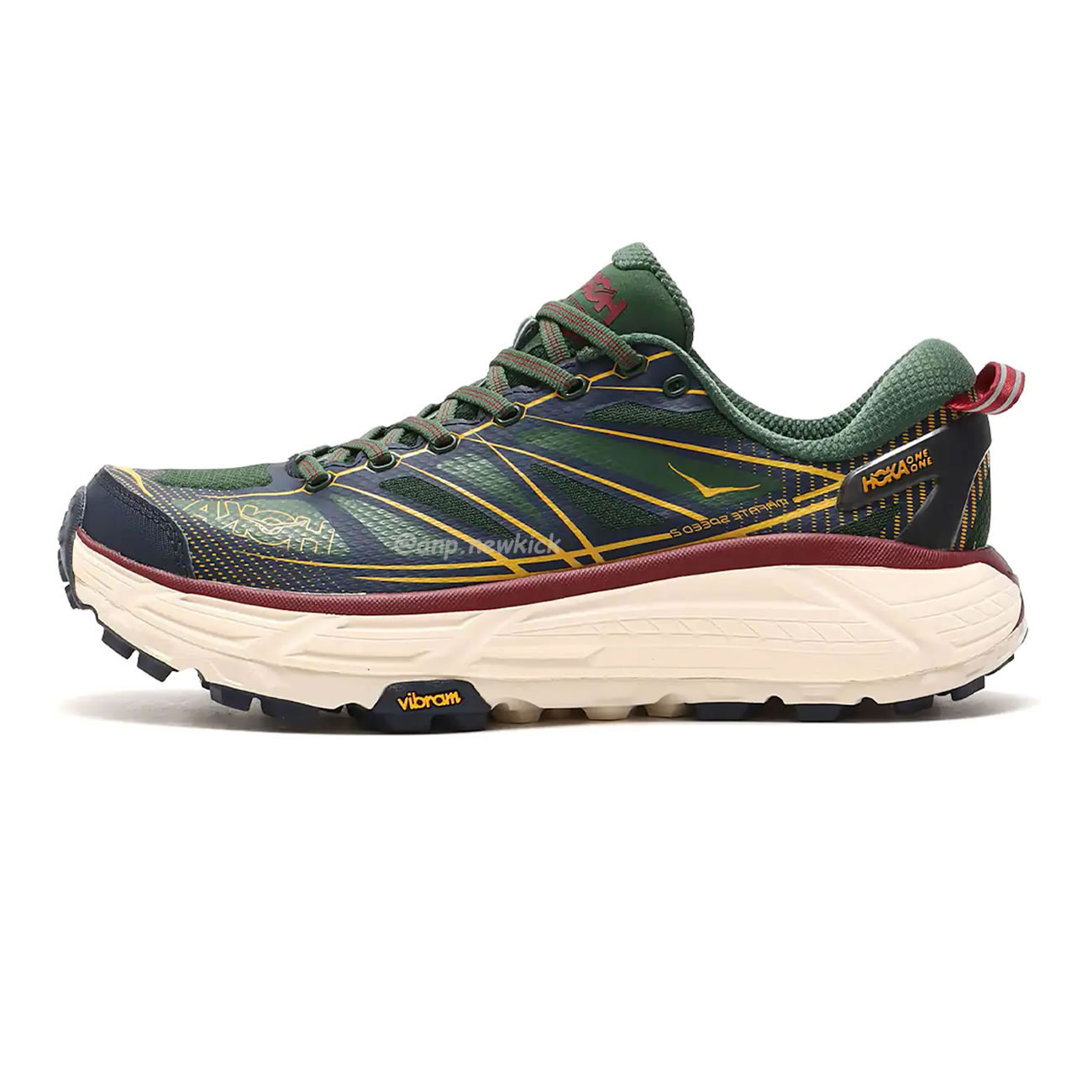 Hoka One One Mafate Speed 2 Black Castlerock 1126851 Bcstl (5) - www.kitistry.com
