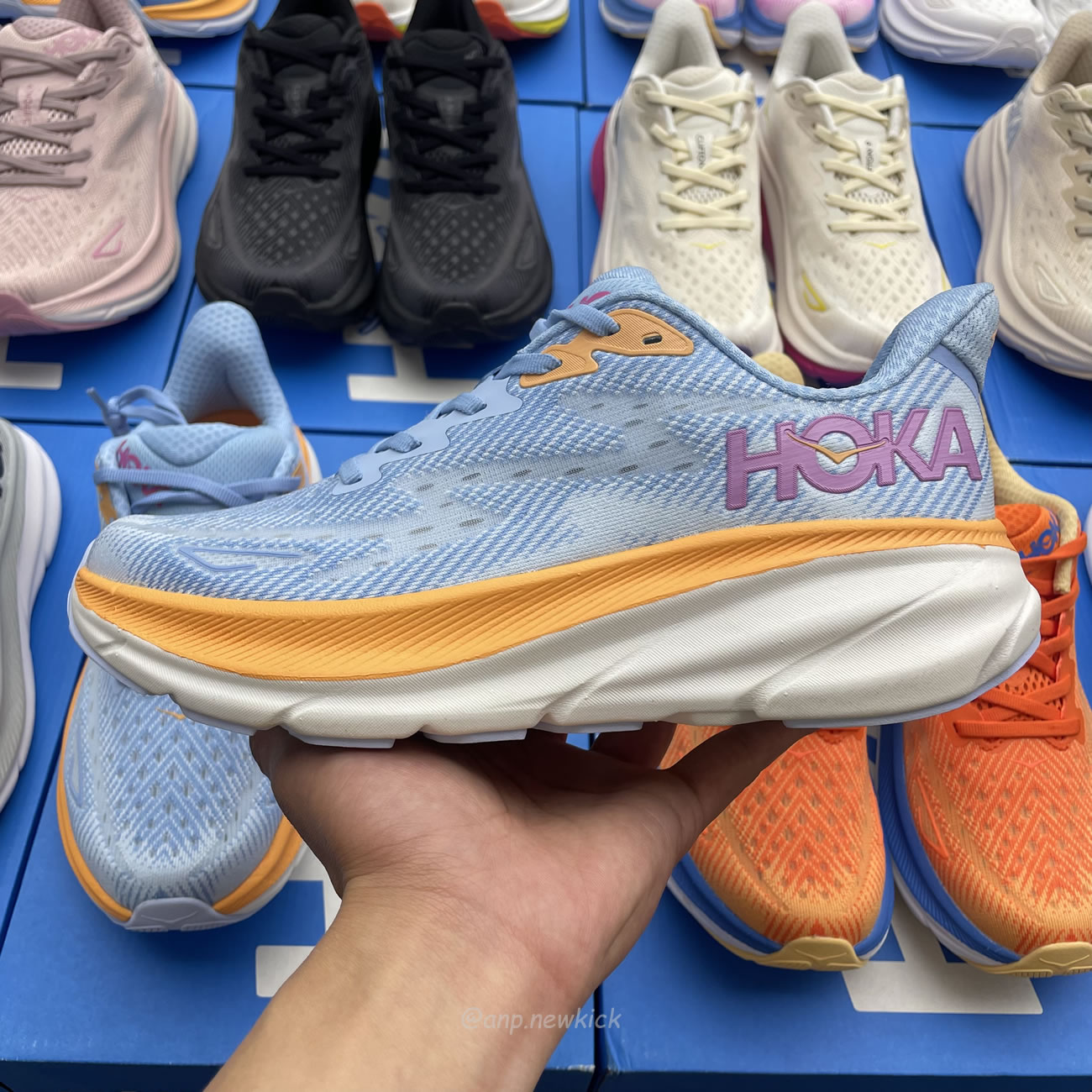 Hoka One One Clifton 9 White 1127895 Wwh (14) - www.kitistry.com