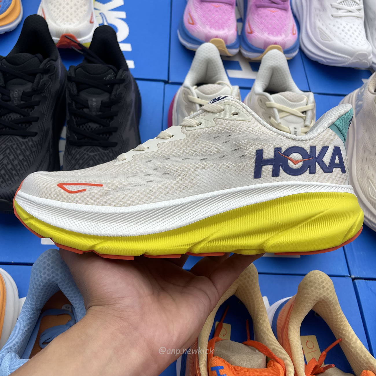 Hoka One One Clifton 9 White 1127895 Wwh (16) - www.kitistry.com