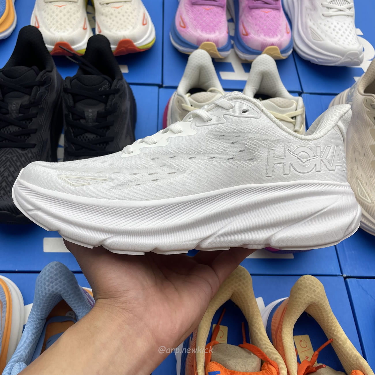 Hoka One One Clifton 9 White 1127895 Wwh (2) - www.kitistry.com