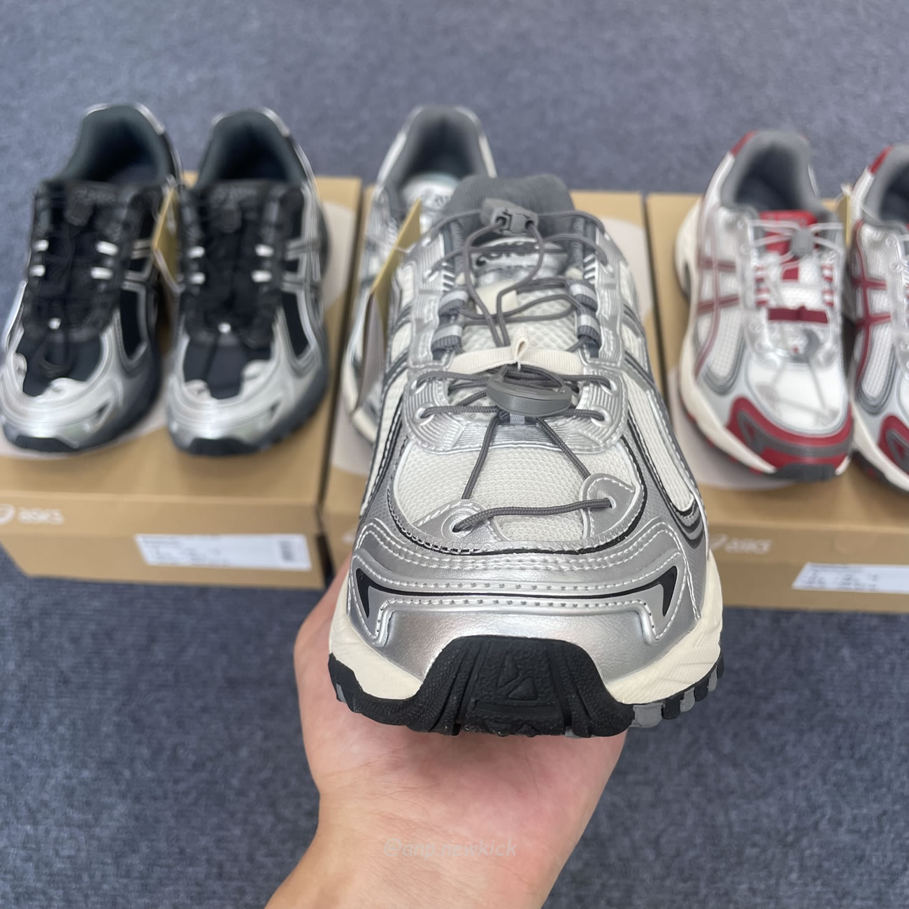 Asics Gel Kahana Tr V4 Carbon Black Silver White Cream Cranberry (11) - www.kitistry.com Asics Gel Kahana Tr V4 Carbon Black Silver White Cream Cranberry (11) - www.kitistry.com