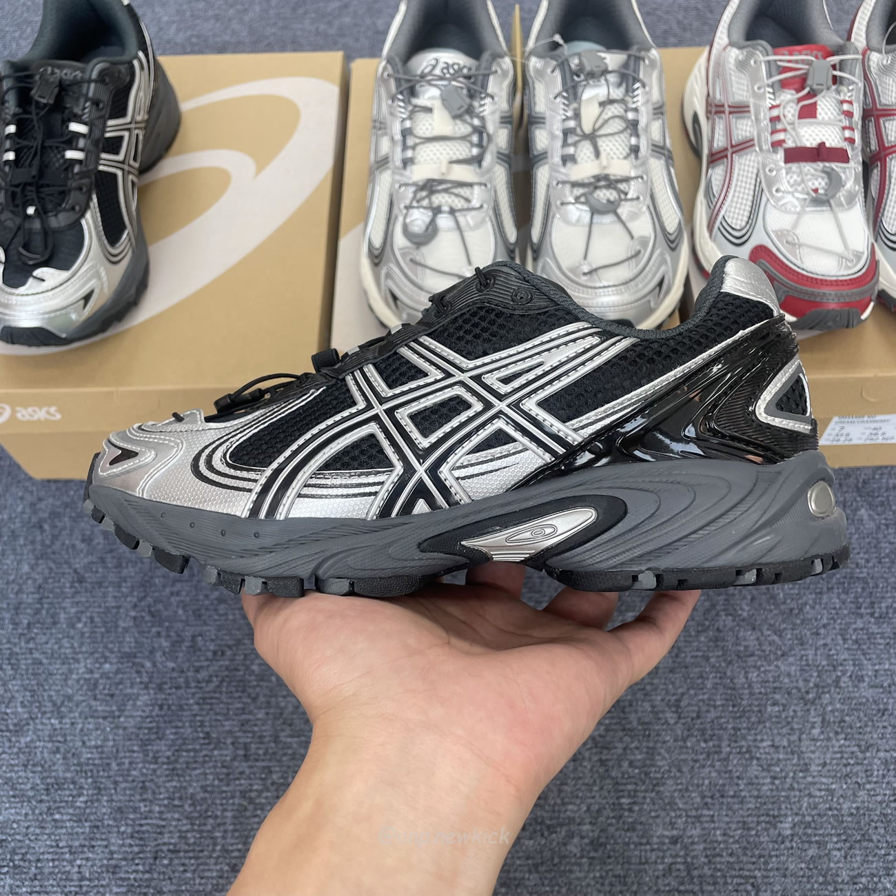 Asics Gel Kahana Tr V4 Carbon Black Silver White Cream Cranberry (13) - www.kitistry.com Asics Gel Kahana Tr V4 Carbon Black Silver White Cream Cranberry (13) - www.kitistry.com