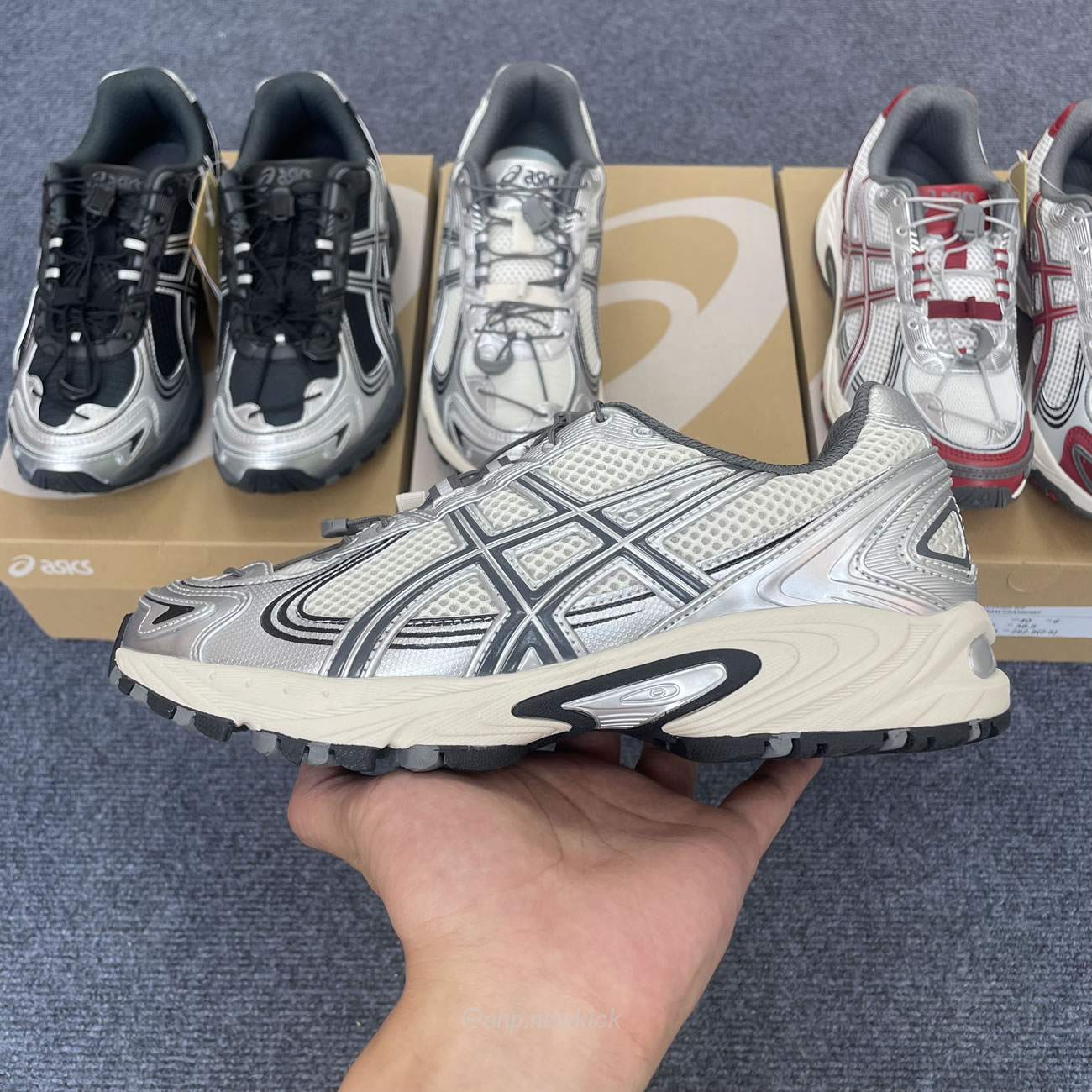 Asics Gel Kahana Tr V4 Carbon Black Silver White Cream Cranberry (4) - www.kitistry.com Asics Gel Kahana Tr V4 Carbon Black Silver White Cream Cranberry (4) - www.kitistry.com