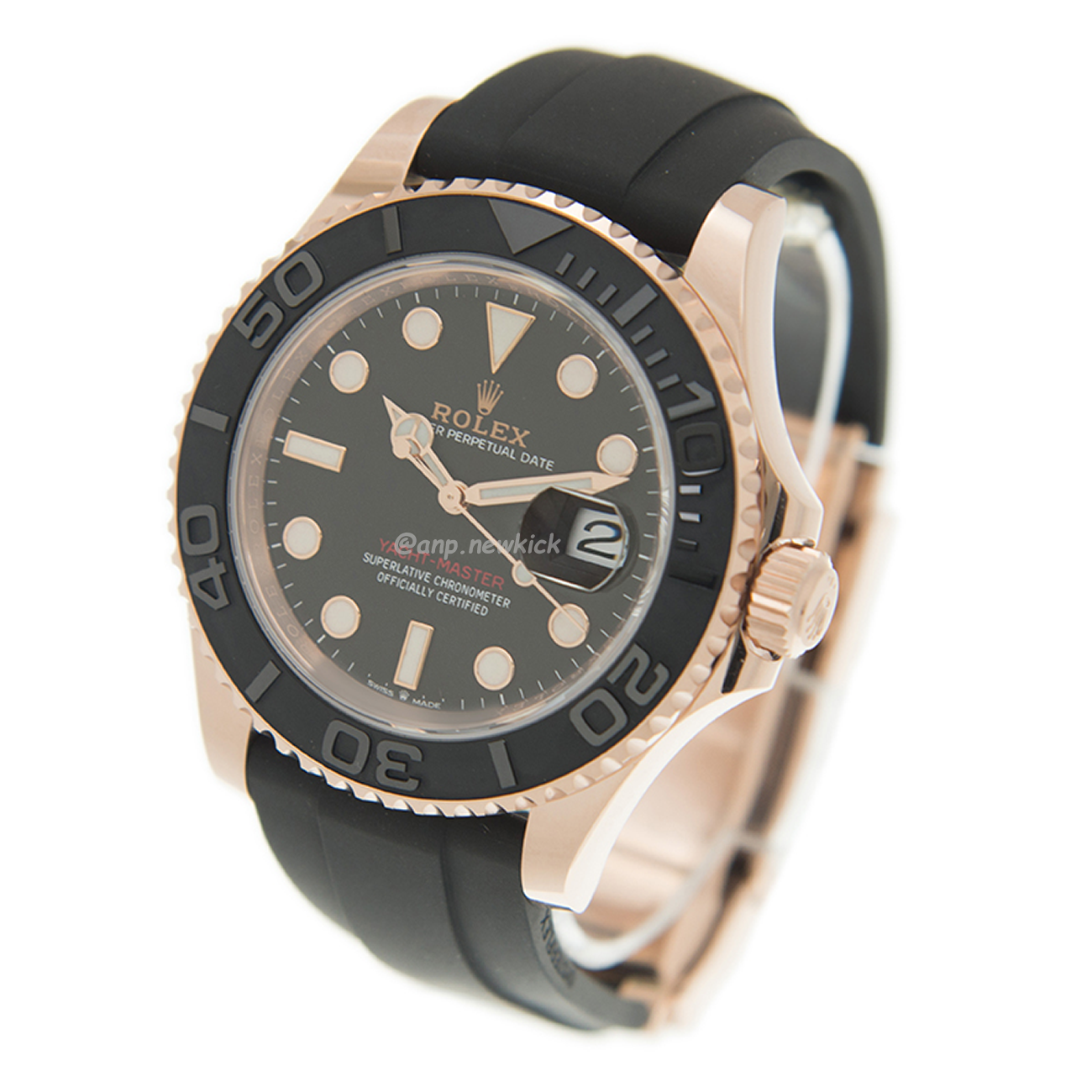 Rolex Rolex Yacht Master Rose Gold Yacht Mellow Black 126655 0002 (2) - www.kitistry.com