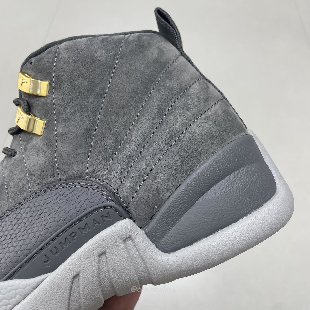 Air Jordan 12 Retro Dark Grey 130690 005 (3) - www.kitistry.com