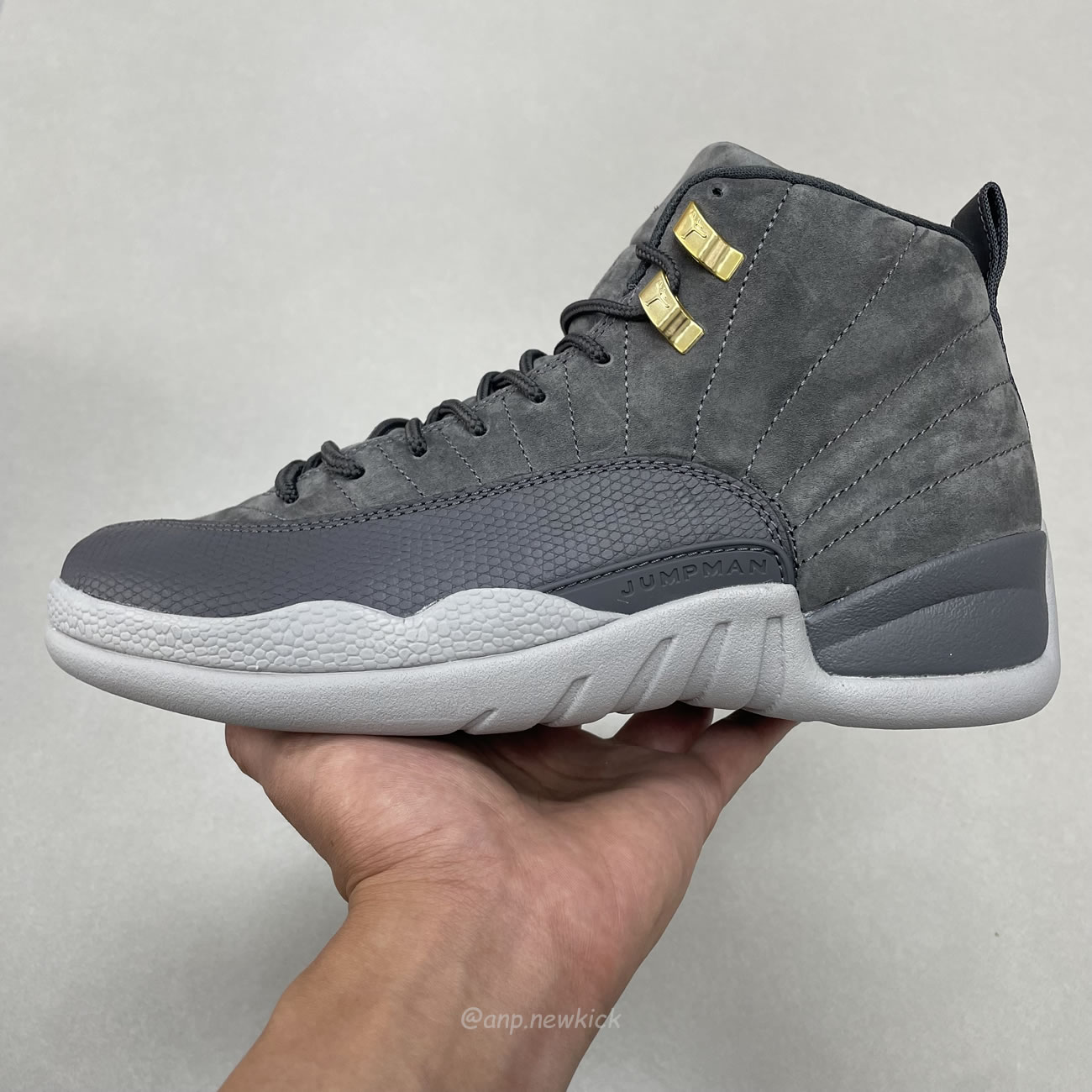 Air Jordan 12 Retro Dark Grey 130690 005 (4) - www.kitistry.com