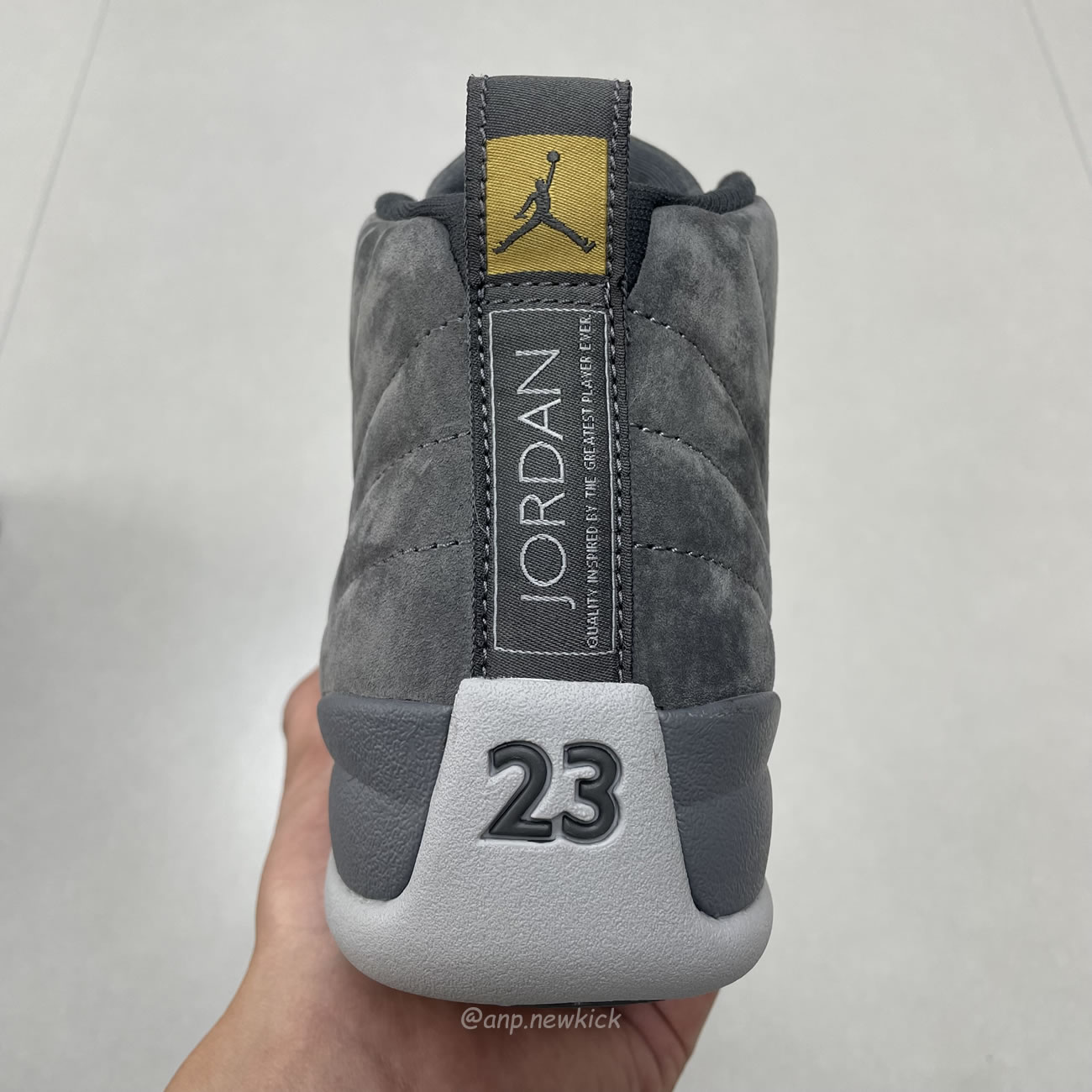 Air Jordan 12 Retro Dark Grey 130690 005 (5) - www.kitistry.com