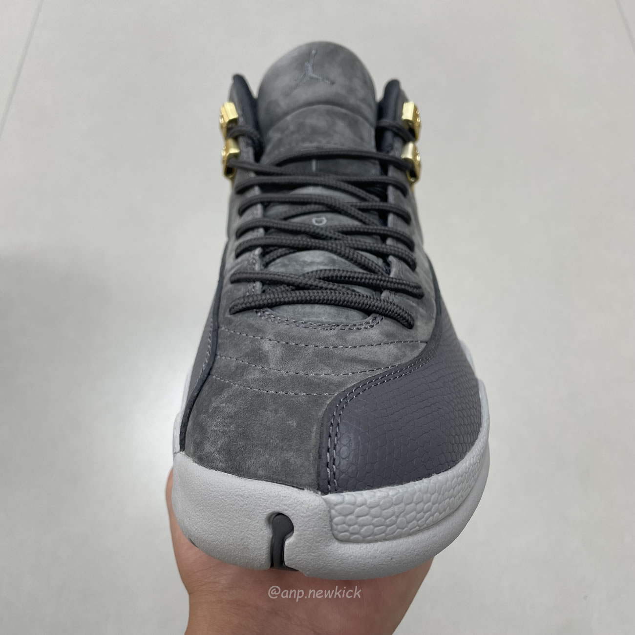 Air Jordan 12 Retro Dark Grey 130690 005 (6) - www.kitistry.com