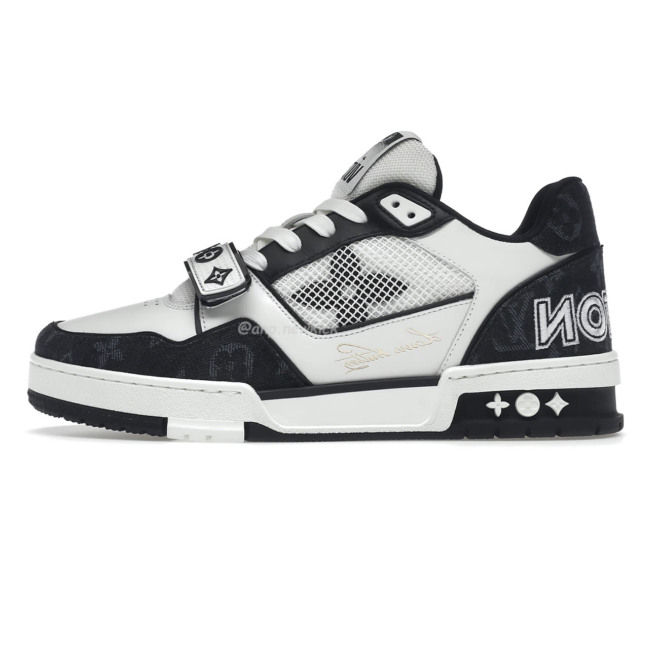 Louis Vuitton Lv Trainer Velcro Strap Monogram Denim Black White 1a9zau (1) - www.kitistry.com Louis Vuitton Lv Trainer Velcro Strap Monogram Denim Black White 1a9zau (1) - www.kitistry.com
