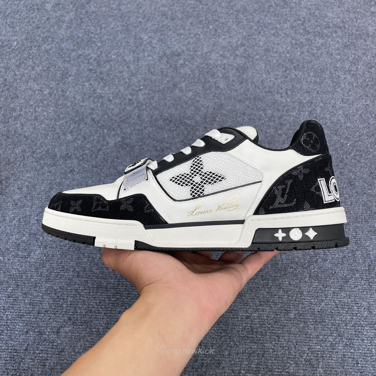 Louis Vuitton Lv Trainer Velcro Strap Monogram Denim Black White 1a9zau (4) - www.kitistry.com Louis Vuitton Lv Trainer Velcro Strap Monogram Denim Black White 1a9zau (4) - www.kitistry.com
