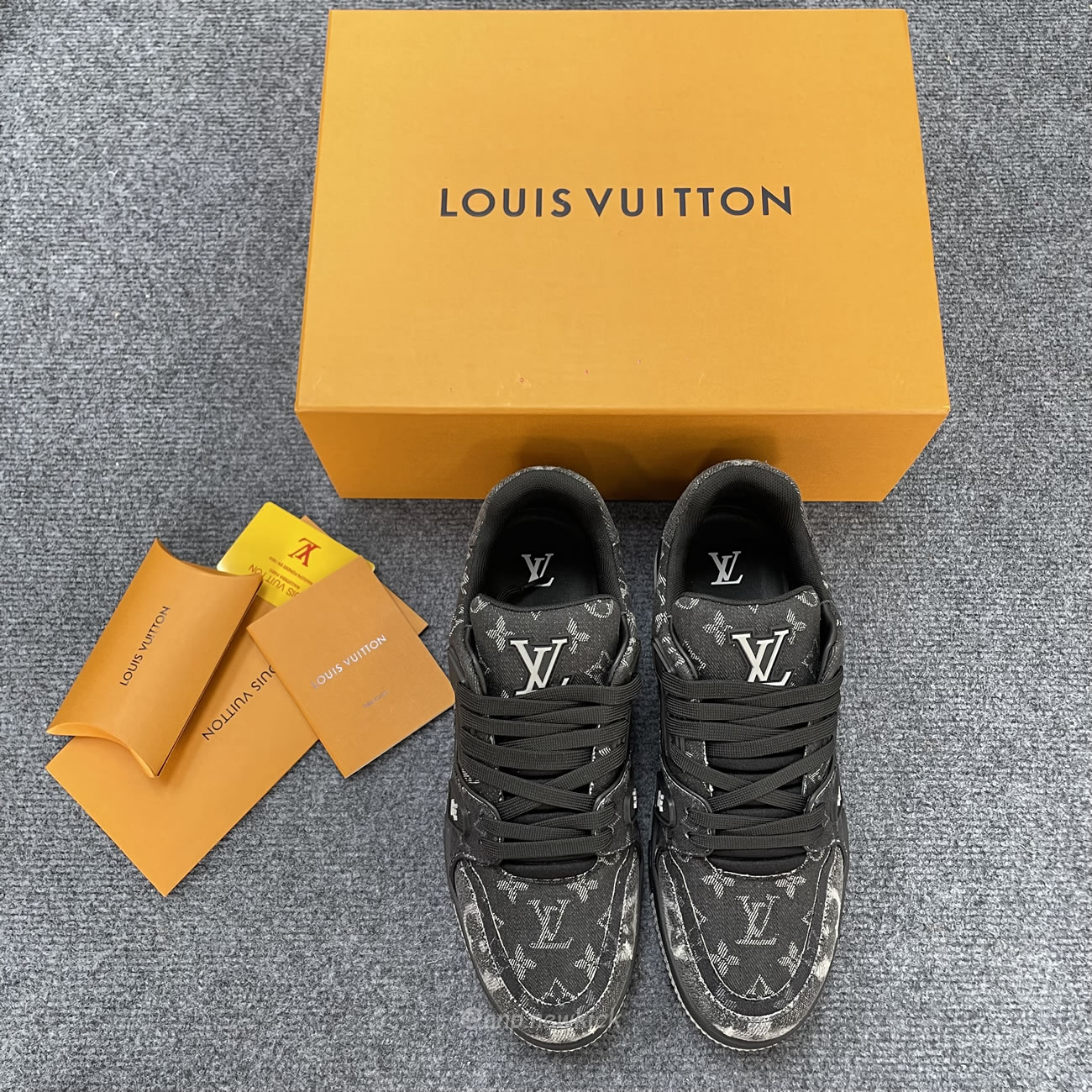 Louis Vuitton Lv Trainer Black Monogram Denim 1ac4zg (5) - www.kitistry.com Louis Vuitton Lv Trainer Black Monogram Denim 1ac4zg (5) - www.kitistry.com