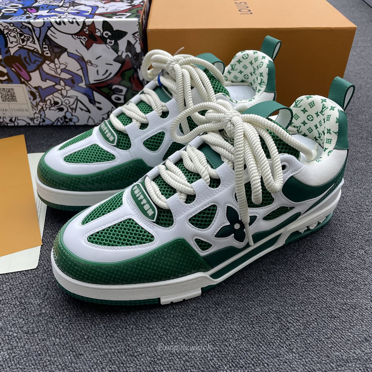 Louis Vuitton Lv Skate Sneaker Green White 1ac520 (10) - www.kitistry.com Louis Vuitton Lv Skate Sneaker Green White 1ac520 (10) - www.kitistry.com