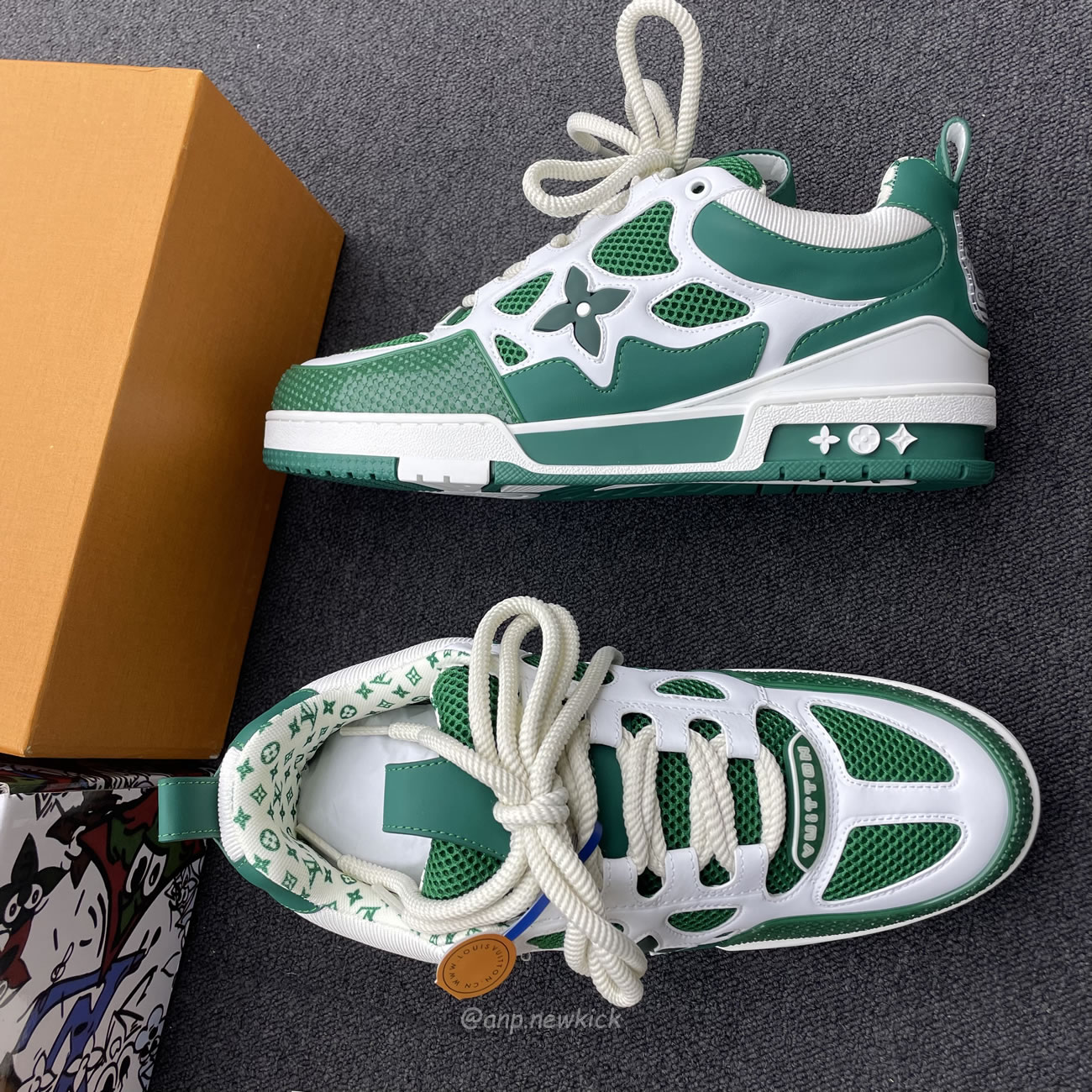 Louis Vuitton Lv Skate Sneaker Green White 1ac520 (5) - www.kitistry.com Louis Vuitton Lv Skate Sneaker Green White 1ac520 (5) - www.kitistry.com