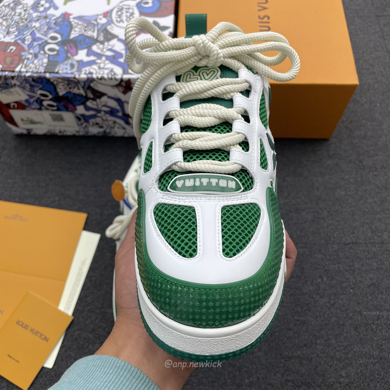 Louis Vuitton Lv Skate Sneaker Green White 1ac520 (7) - www.kitistry.com Louis Vuitton Lv Skate Sneaker Green White 1ac520 (7) - www.kitistry.com