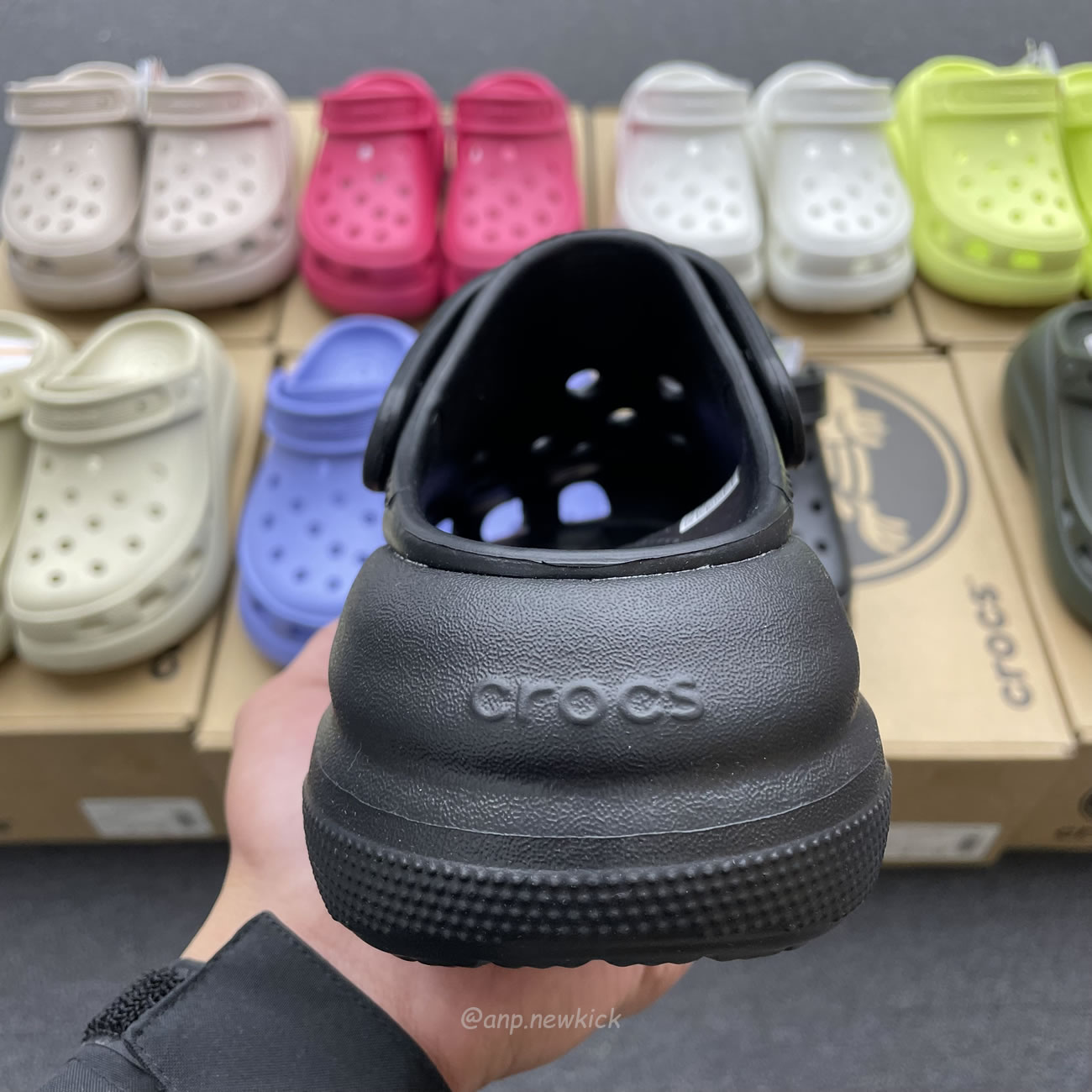 Crocs Classic Crush Clog Bone Multi Black White Green Blue Grey Red Green Dark Green Brown 207521 (5) - www.kitistry.com Crocs Classic Crush Clog Bone Multi Black White Green Blue Grey Red Green Dark Green Brown 207521 (5) - www.kitistry.com