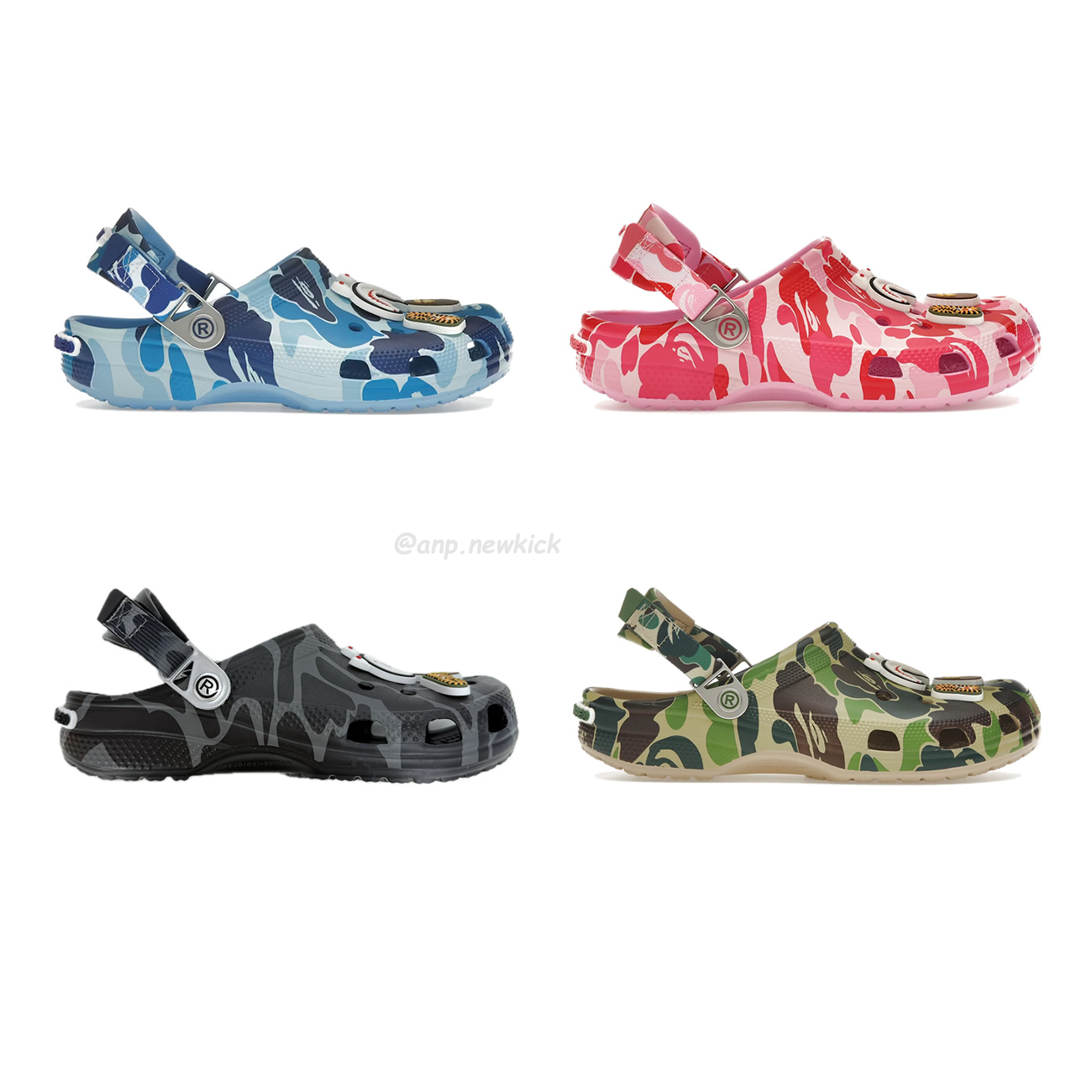 Crocs Classic Clog A Bathing Ape Abc Camo Blue Green Pink Black 209627 4tb (1) - www.kitistry.com Crocs Classic Clog A Bathing Ape Abc Camo Blue Green Pink Black 209627 4tb (1) - www.kitistry.com