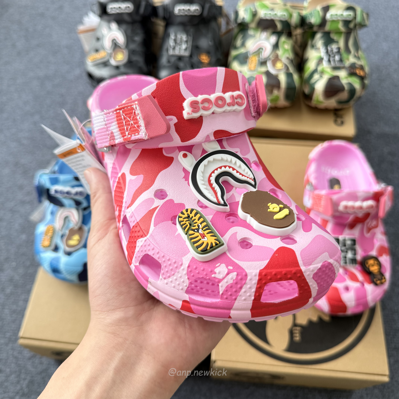 Crocs Classic Clog A Bathing Ape Abc Camo Blue Green Pink Black 209627 4tb (6) - www.kitistry.com Crocs Classic Clog A Bathing Ape Abc Camo Blue Green Pink Black 209627 4tb (6) - www.kitistry.com