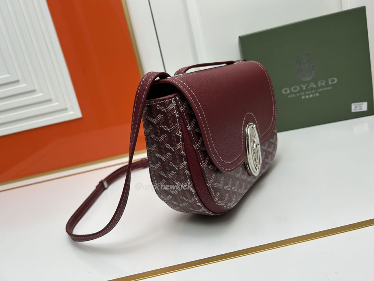 Goyard 233 Messenger Bag 17 Cm X 8 Cm X 25 Cm (23) - www.kitistry.com