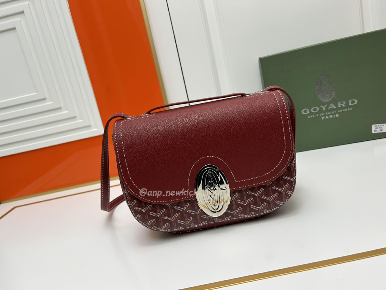 Goyard 233 Messenger Bag 17 Cm X 8 Cm X 25 Cm (24) - www.kitistry.com