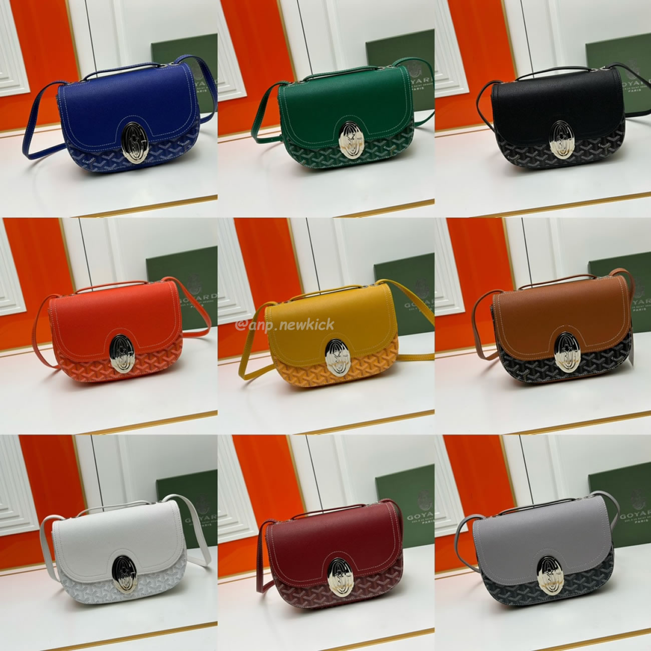 Goyard 233 Messenger Bag 17 Cm X 8 Cm X 25 Cm (28) - www.kitistry.com