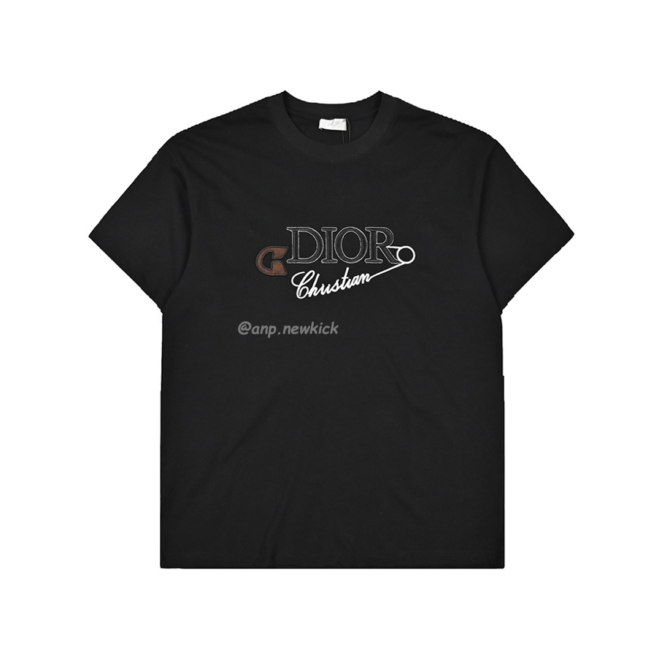Dior 24ss Pin Logo Contrasting Embroidered Short Sleeved T Shirt (4) - www.kitistry.com Dior 24ss Pin Logo Contrasting Embroidered Short Sleeved T Shirt (4) - www.kitistry.com