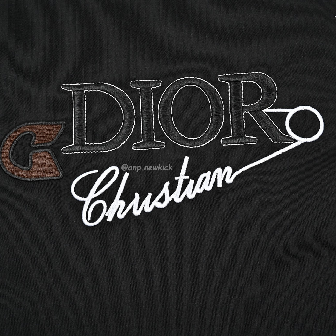 Dior 24ss Pin Logo Contrasting Embroidered Short Sleeved T Shirt (9) - www.kitistry.com Dior 24ss Pin Logo Contrasting Embroidered Short Sleeved T Shirt (9) - www.kitistry.com