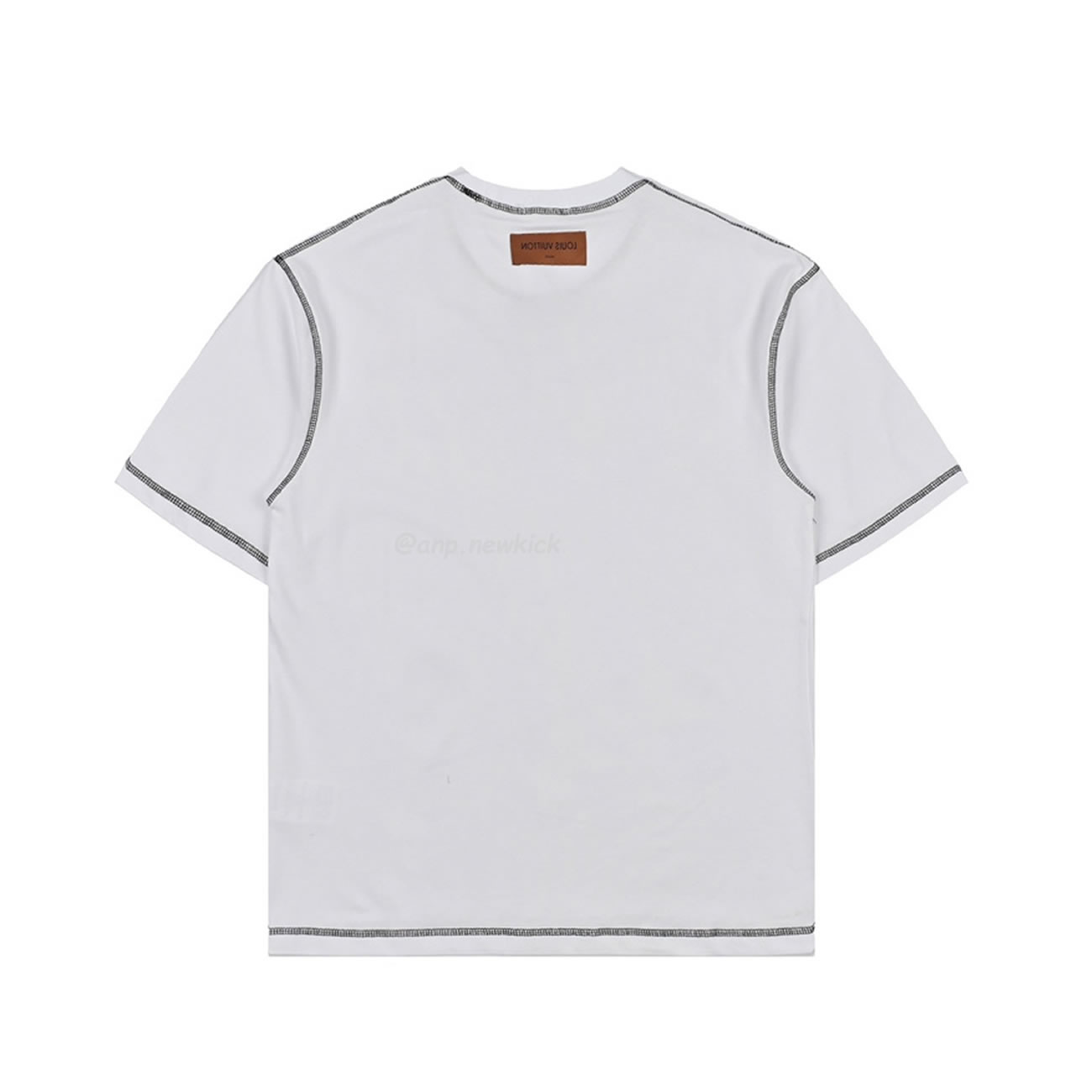 Louis Vuitton 24ss Stitching Cursive Embroidery Letters, Short Sleeves T Shirt (11) - www.kitistry.com Louis Vuitton 24ss Stitching Cursive Embroidery Letters, Short Sleeves T Shirt (11) - www.kitistry.com