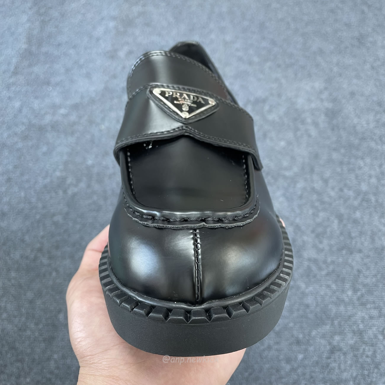 Prada 35mm Loafer Black Brushed Leather 2de127 055 F0002 (7) - www.kitistry.com Prada 35mm Loafer Black Brushed Leather 2de127 055 F0002 (7) - www.kitistry.com