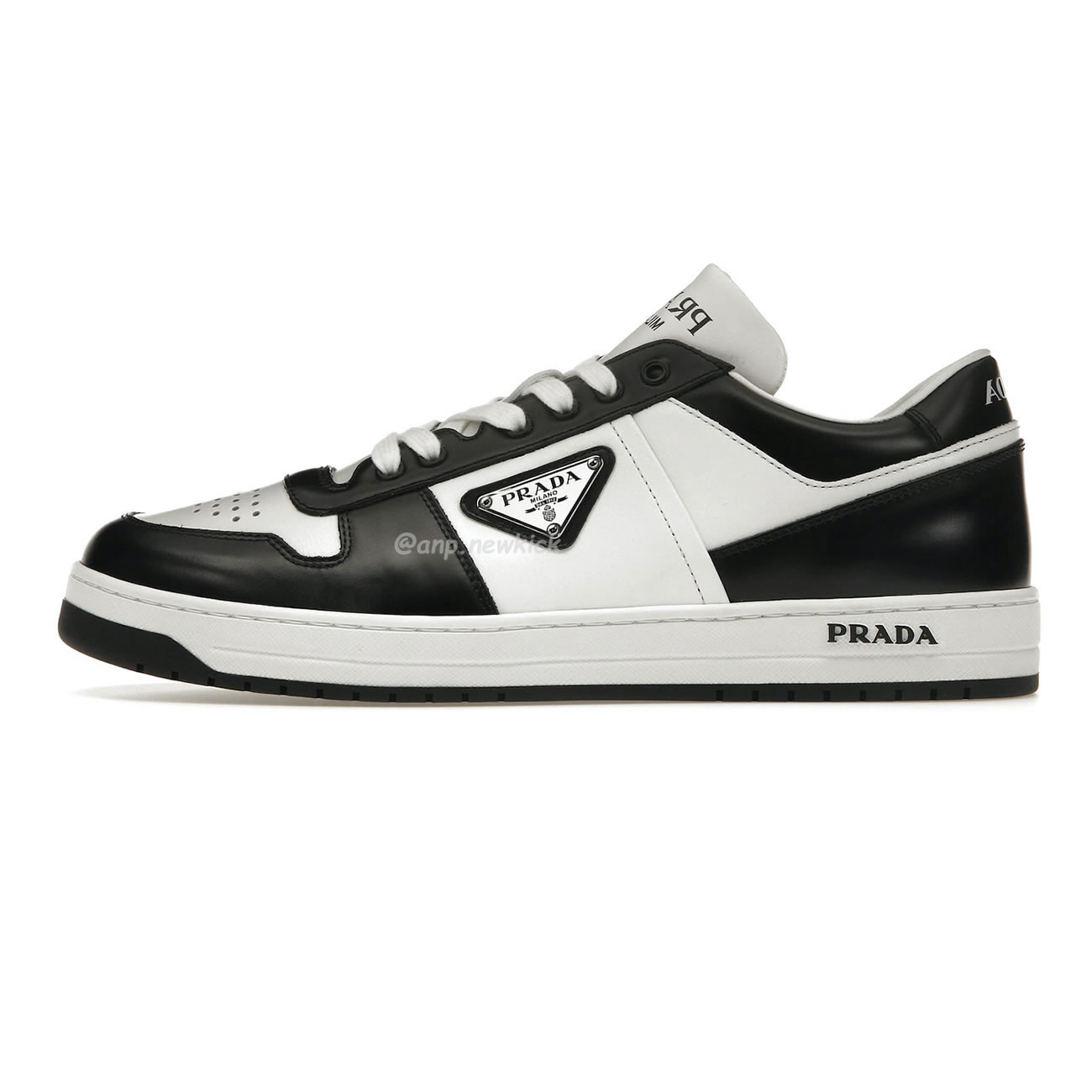 Prada Downtown Low Top Sneakers Leather White Black 2ee364 3lkg F0964 (1) - www.kitistry.com Prada Downtown Low Top Sneakers Leather White Black 2ee364 3lkg F0964 (1) - www.kitistry.com