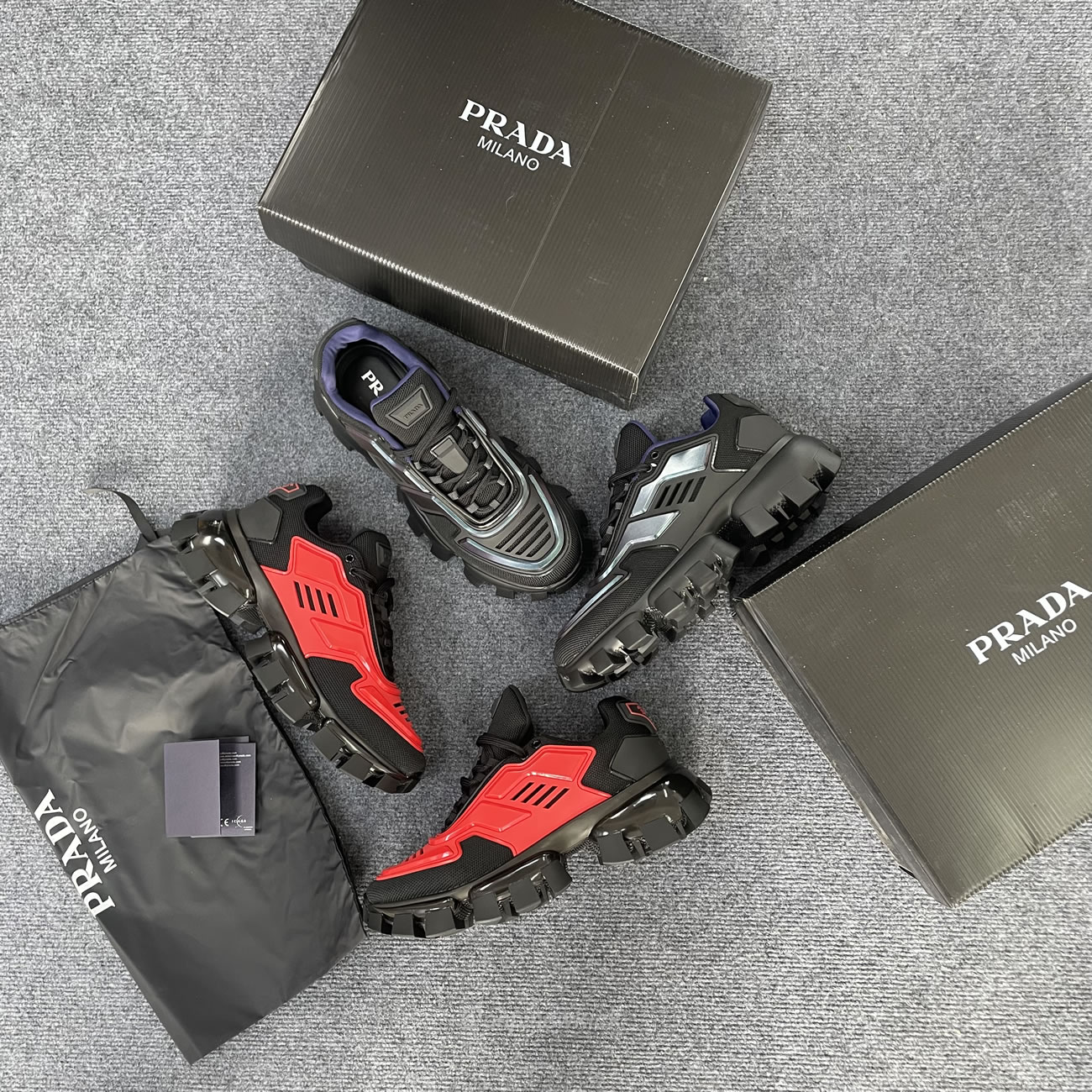 Prada Cloudbust Thunder Red Low Top Black 2eg293 3kzu (6) - www.kitistry.com Prada Cloudbust Thunder Red Low Top Black 2eg293 3kzu (6) - www.kitistry.com