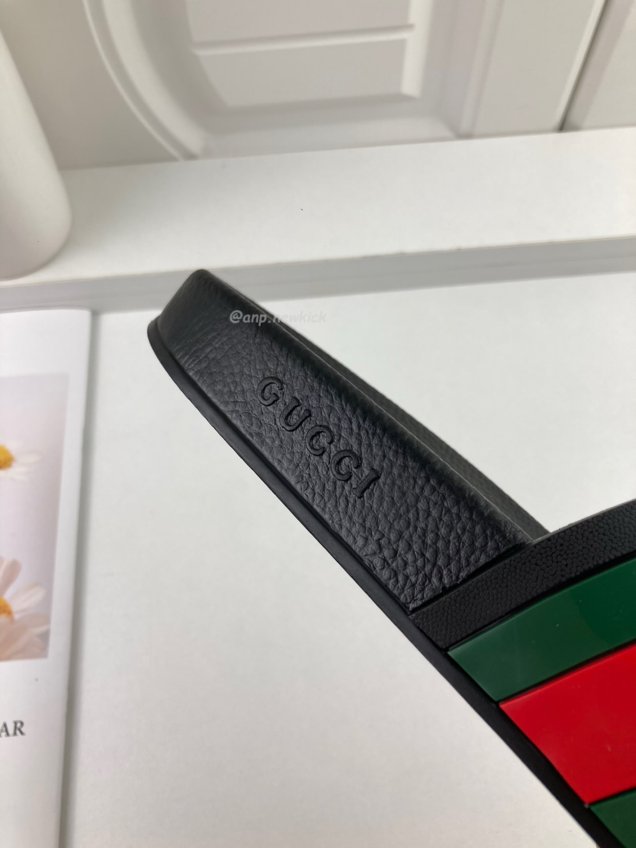 Gucci Rubber Slides Red Green 308234 Gib10 1098 (6) - www.kitistry.com