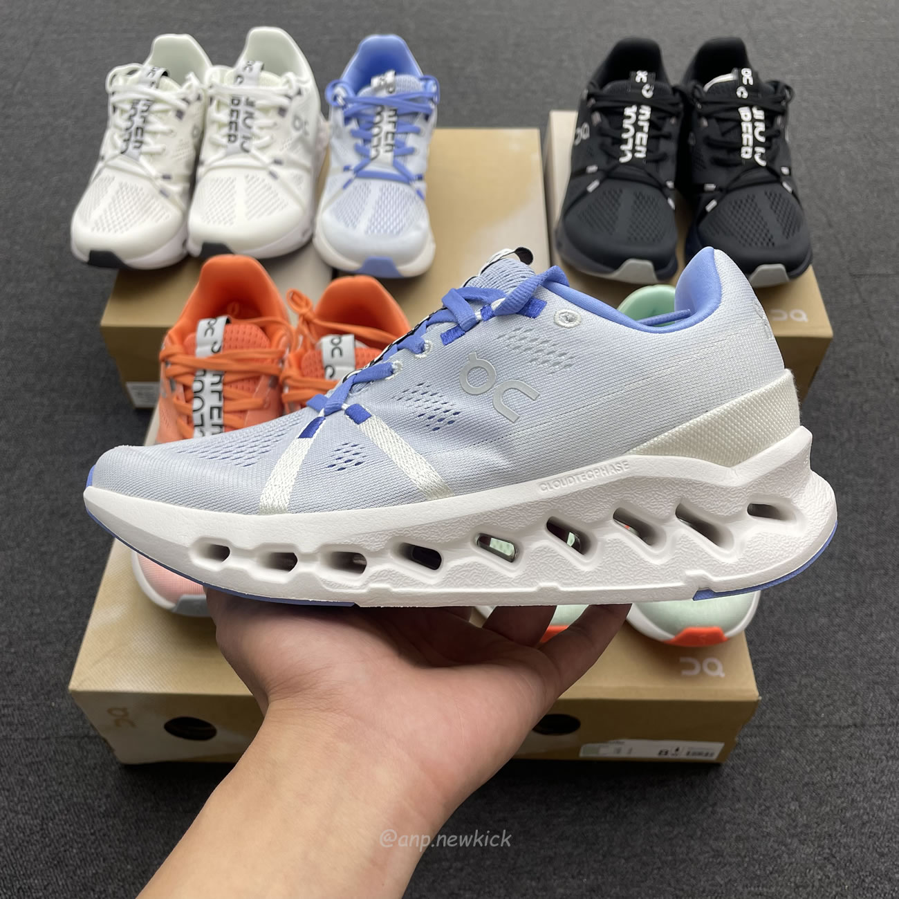 On Running Cloudsurfer Creek Flame Heather White Frost Black 3md10421071 (4) - www.kitistry.com
