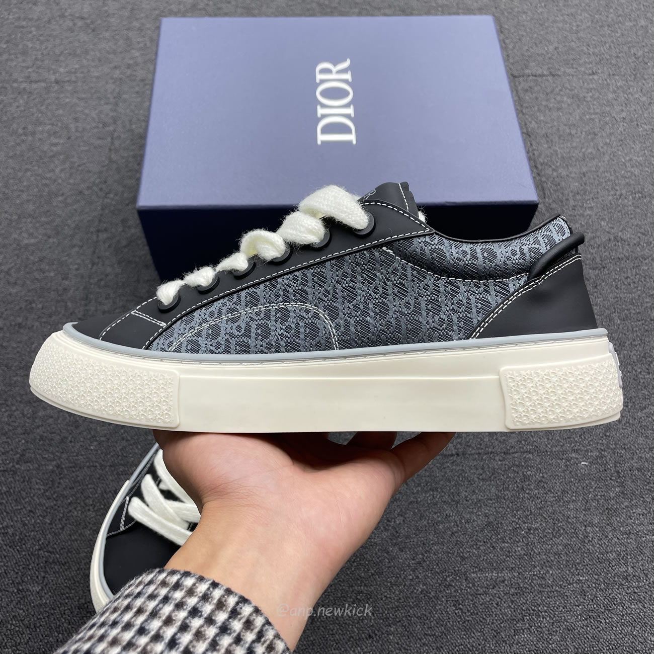 Dior B33 Sneaker Black Smooth Calfskin Oblique Jacquard 3sn303zwn55936 (6) - www.kitistry.com Dior B33 Sneaker Black Smooth Calfskin Oblique Jacquard 3sn303zwn55936 (6) - www.kitistry.com