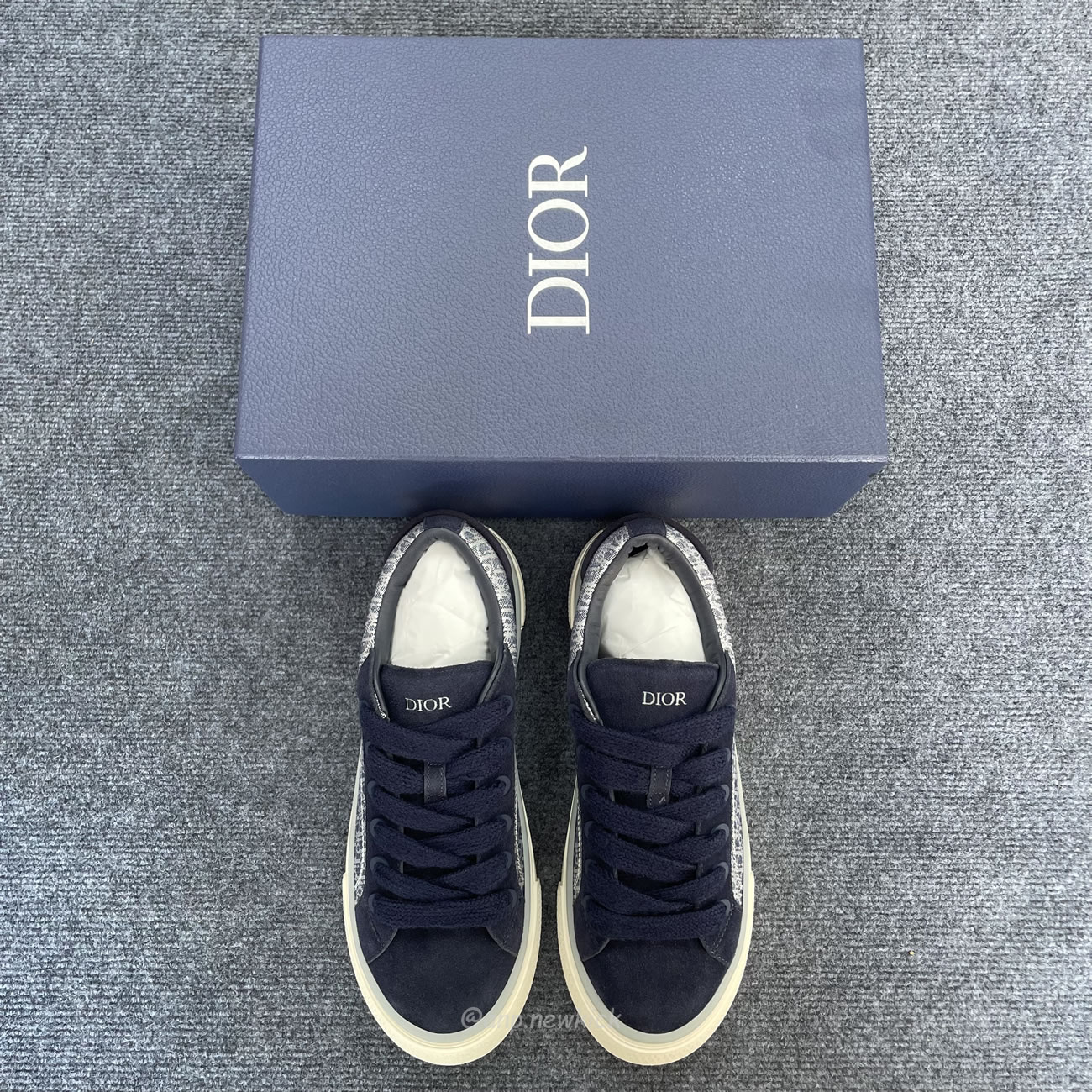 Dior B33 Sneaker Navy Blue Oblique Jacquard 3sn303zwn H559 (5) - www.kitistry.com Dior B33 Sneaker Navy Blue Oblique Jacquard 3sn303zwn H559 (5) - www.kitistry.com