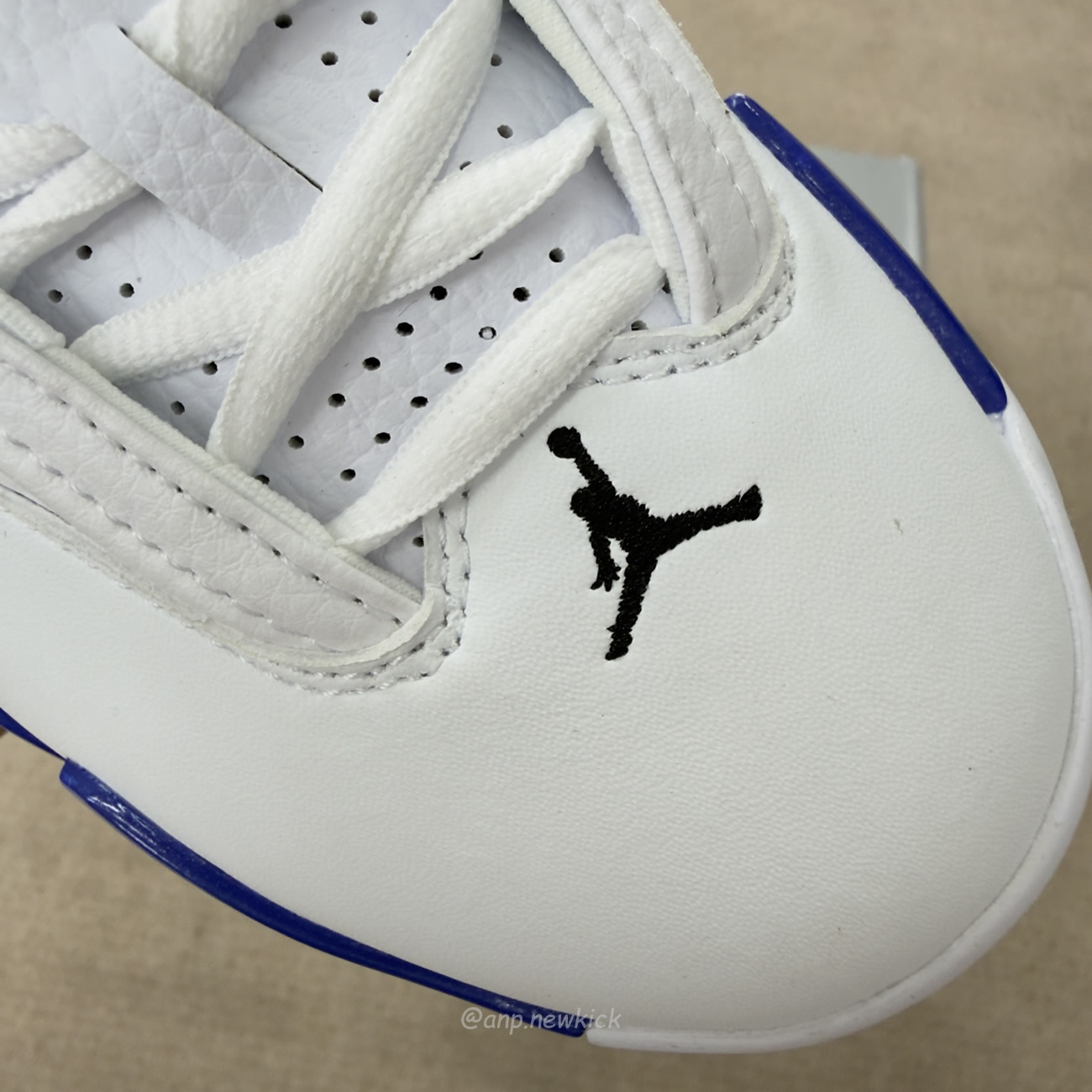 Air Jordan 14 Retro White Hyper Royal 487471 104 (2) - www.kitistry.com