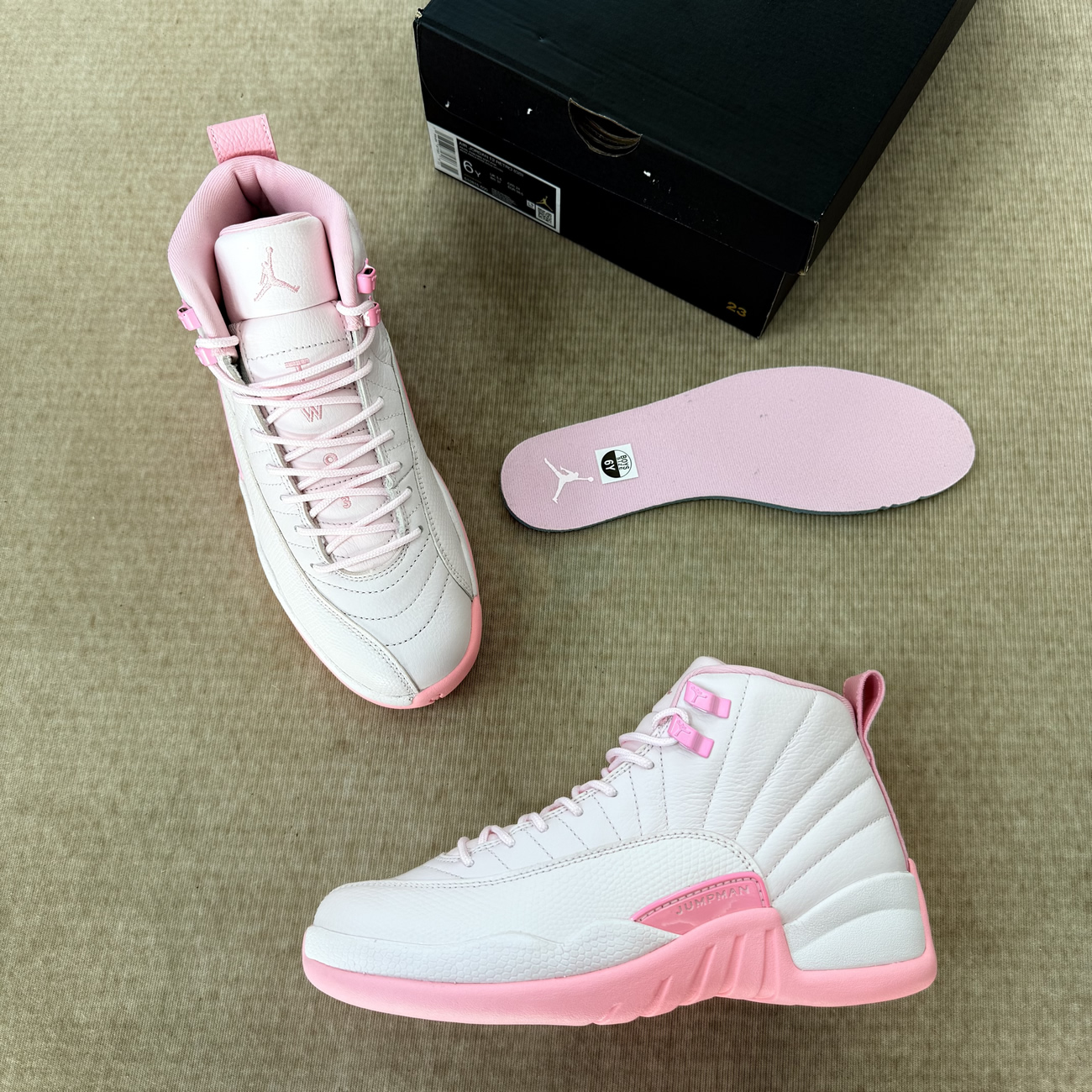 Air Jordan 12 Retro Pearl Pink 510816 600 (2) - www.kitistry.com