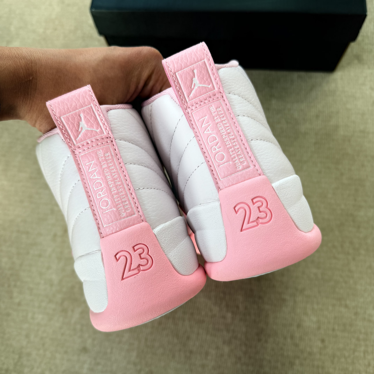 Air Jordan 12 Retro Pearl Pink 510816 600 (3) - www.kitistry.com